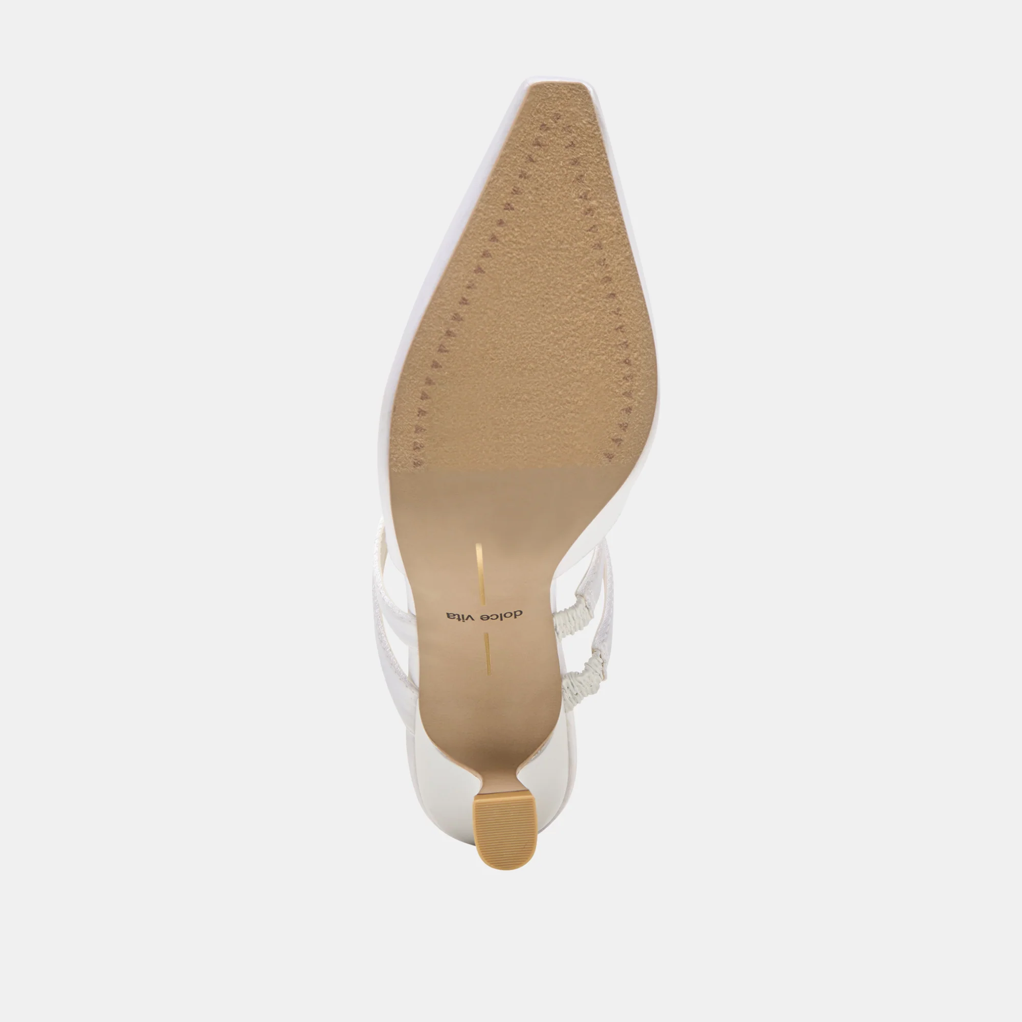 LINORE HEELS TRUE WHITE SATIN - Image 10