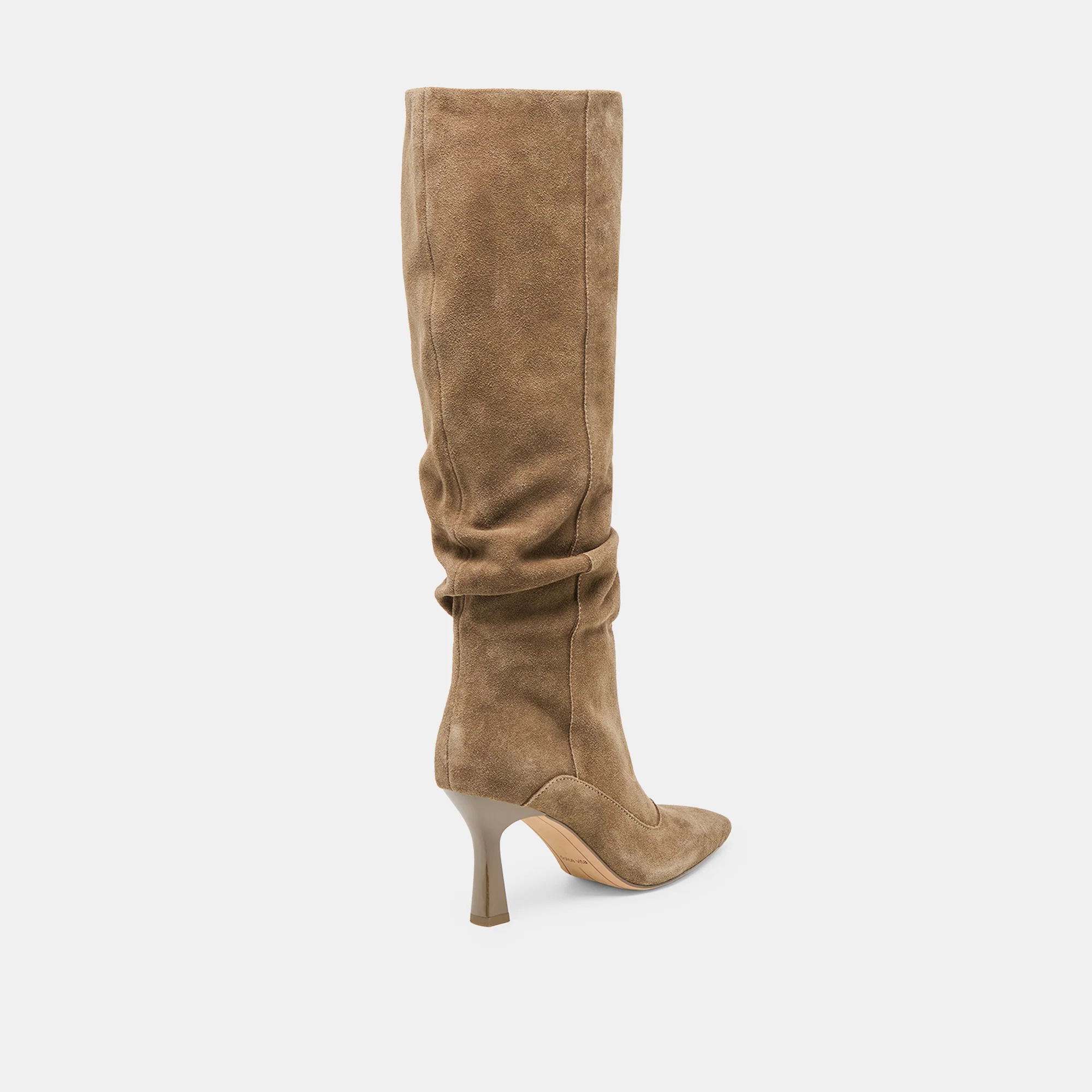 LOUSA BOOTS OLIVE SUEDE - Image 3