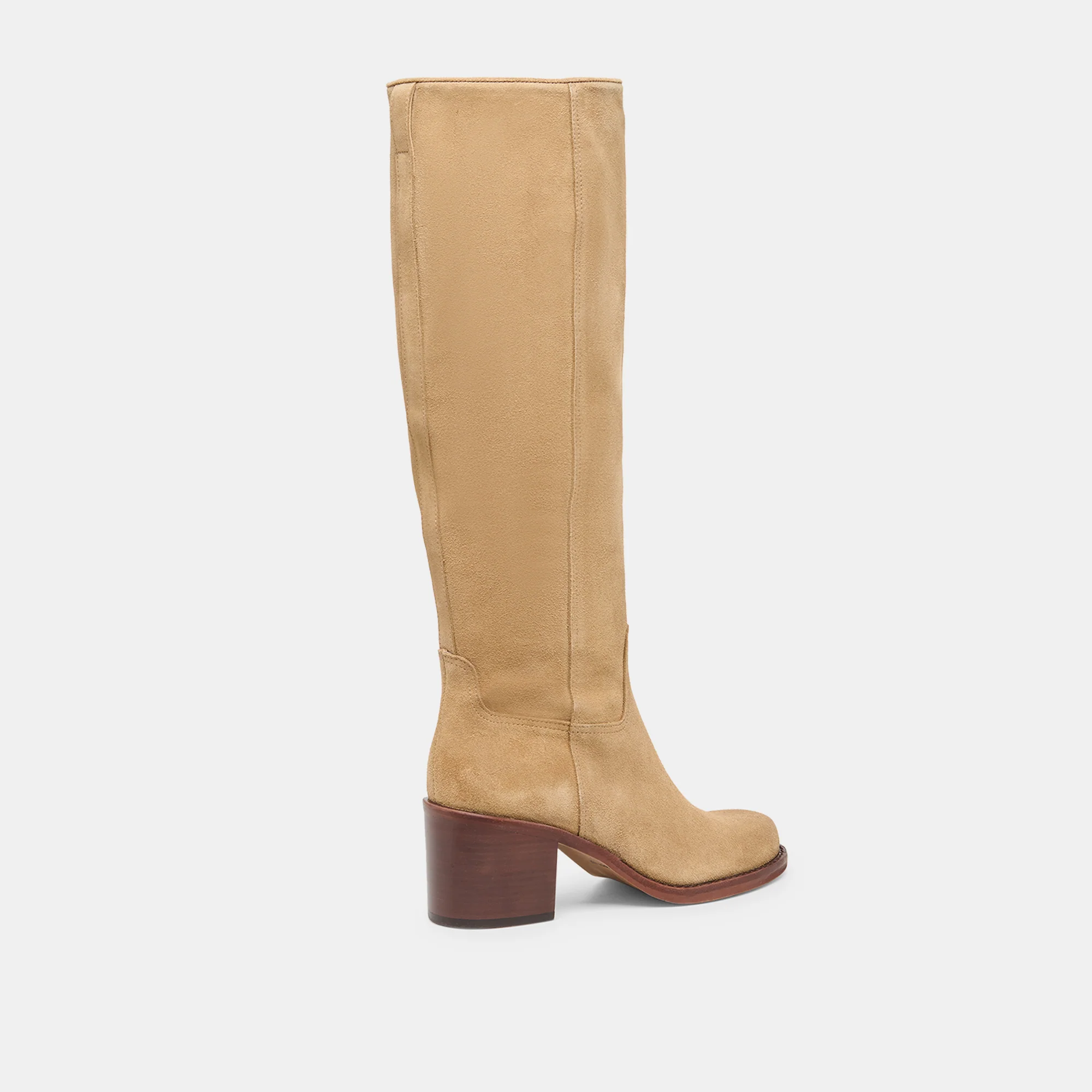 LUCYLE BOOTS DK TAUPE SUEDE - Image 3