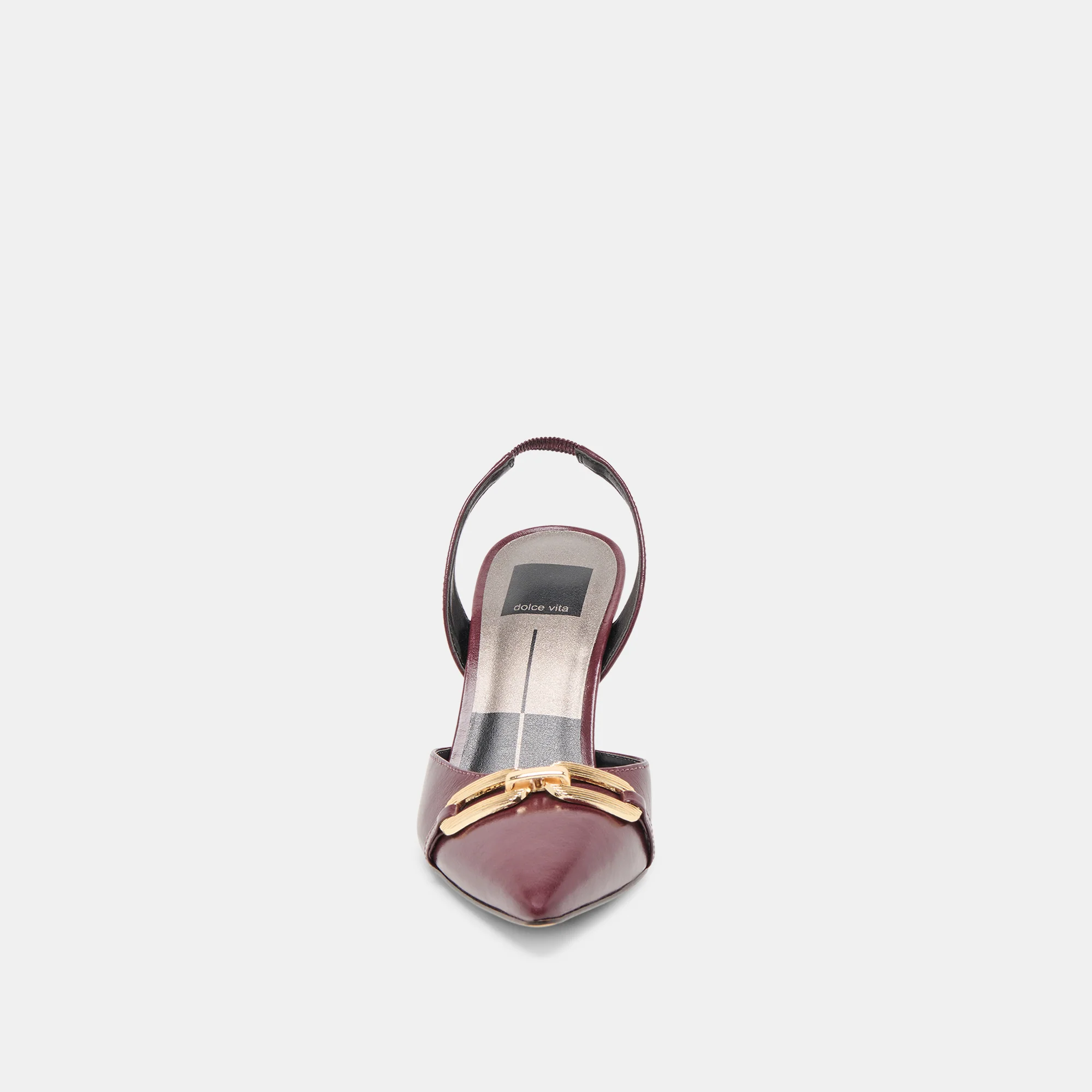 MALIK HEELS CRANBERRY CRINKLE PATENT - Image 9
