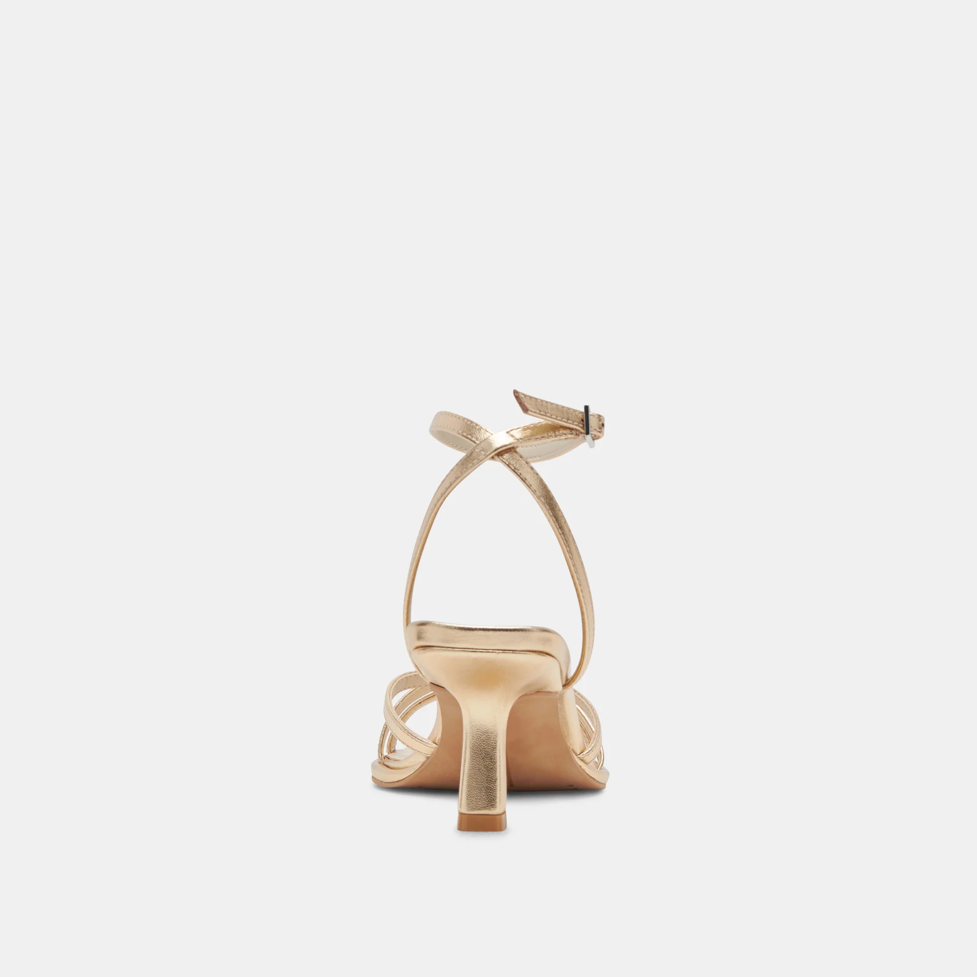 MANJI HEELS LIGHT GOLD METALLIC LEATHER - Image 10