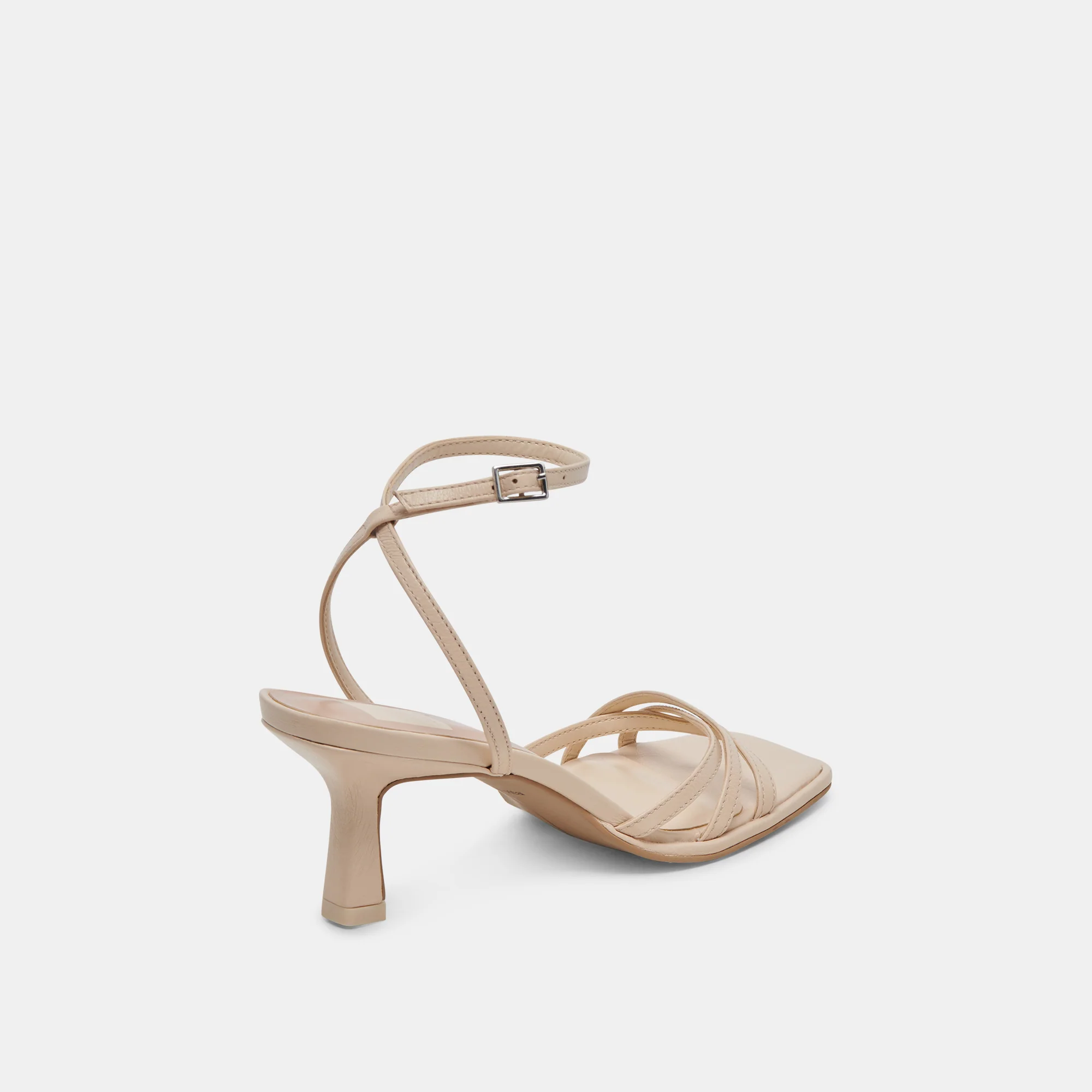 MANJI WIDE HEELS BONE PATENT LEATHER - Image 3