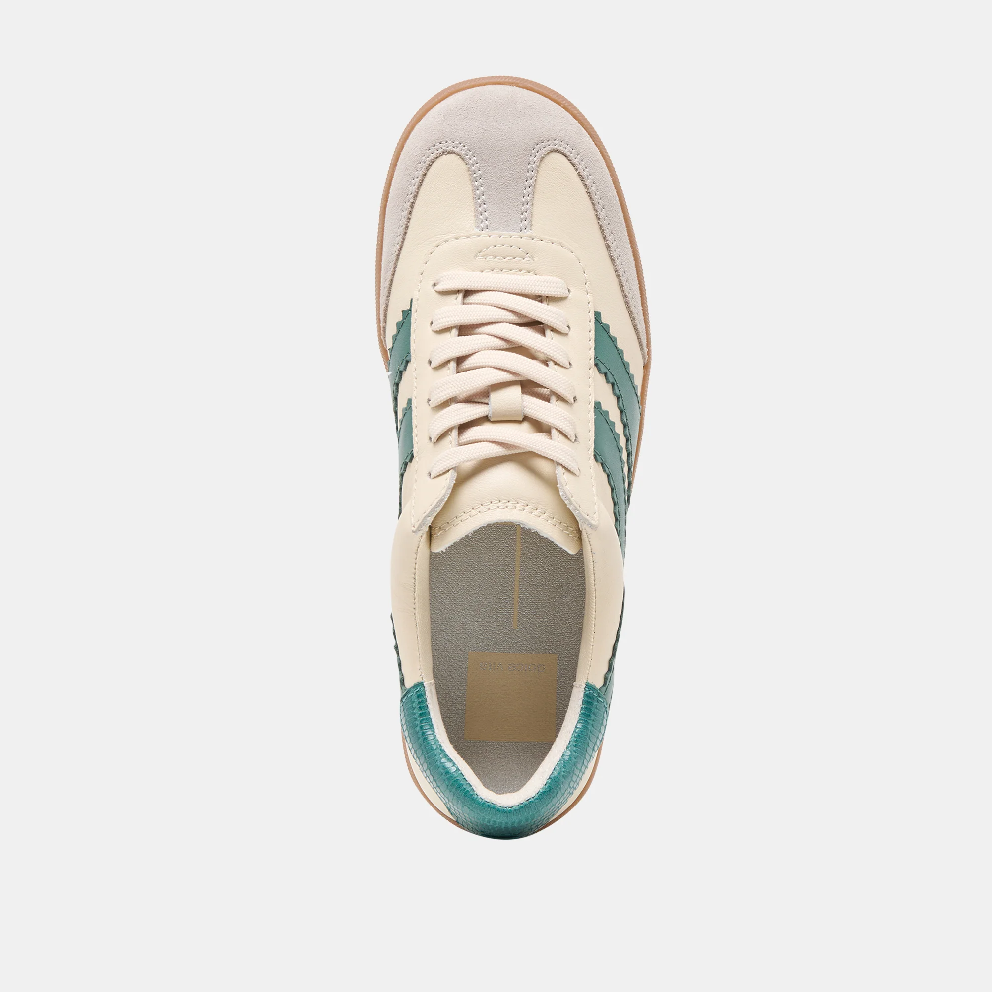 MERIT SNEAKERS WHITE GREEN LEATHER - Image 10