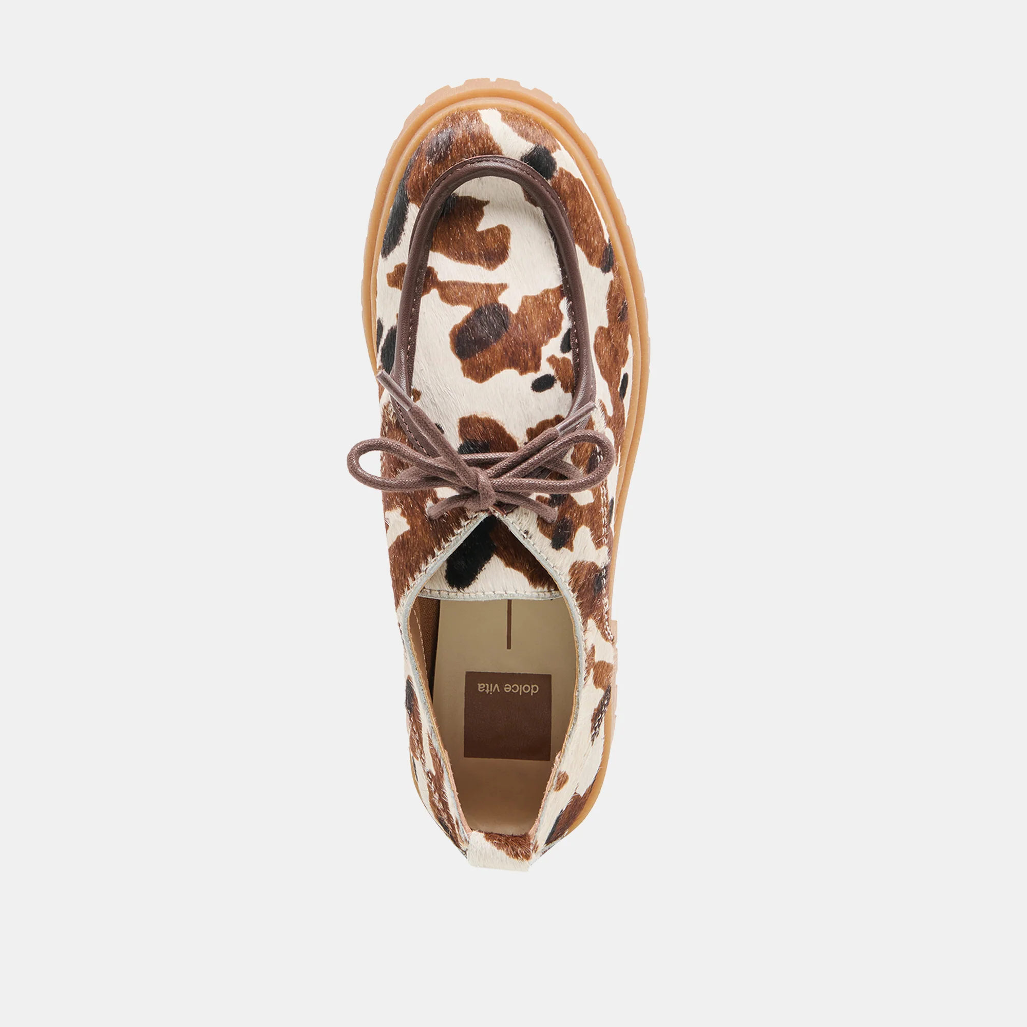 MILZA LOAFERS COCOA CALF HAIR - Image 8