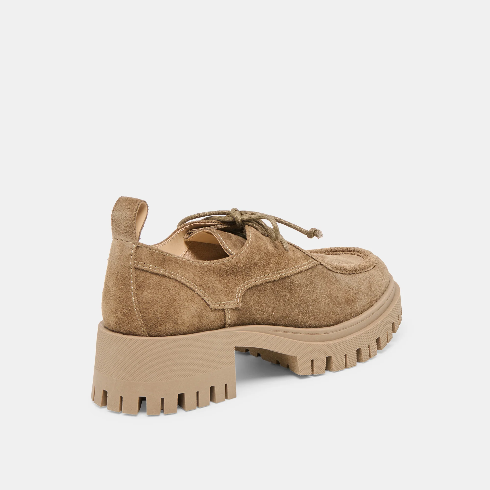 MILZA LOAFERS OLIVE SUEDE - Image 5