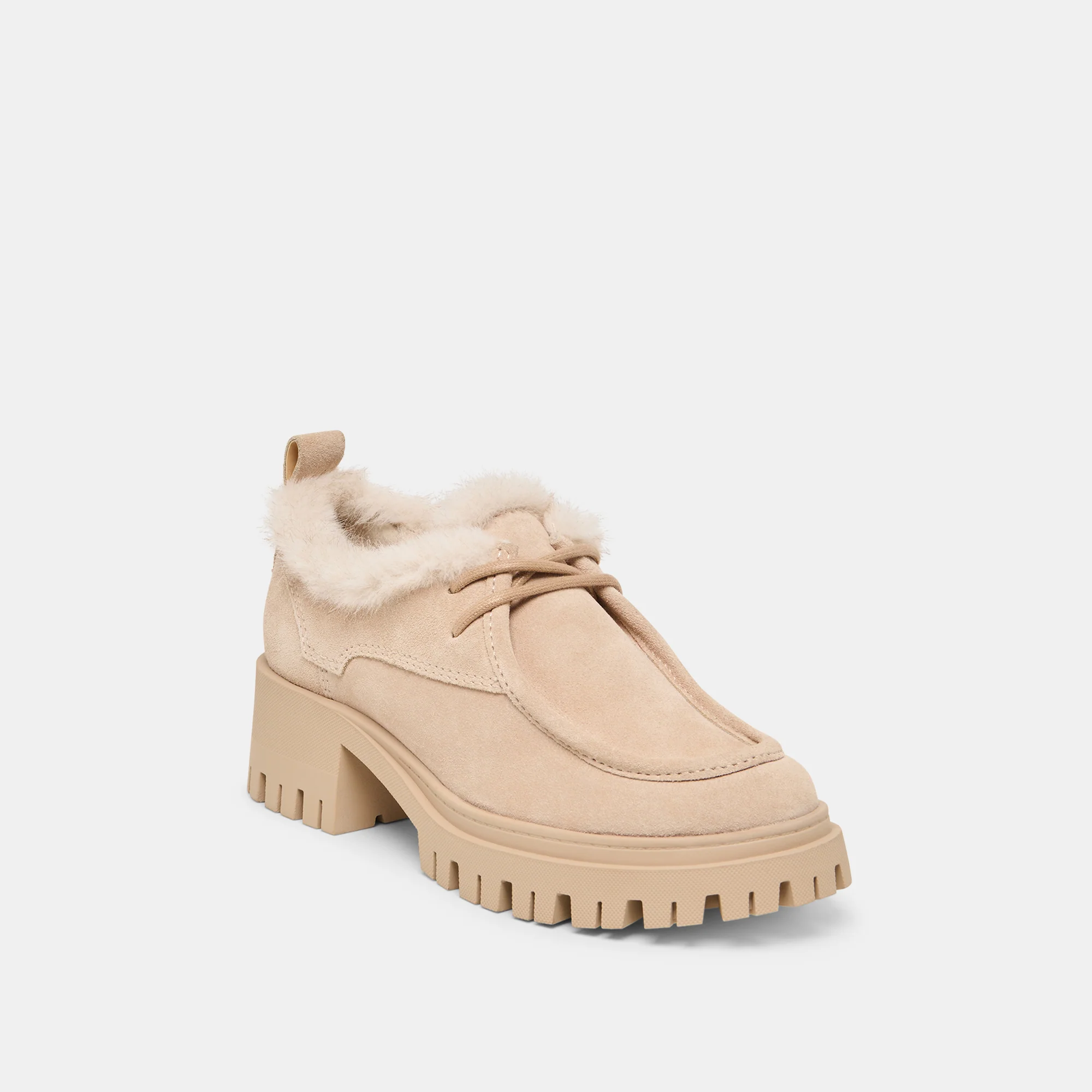 MILZA PLUSH LOAFERS DUNE SUEDE - Image 2