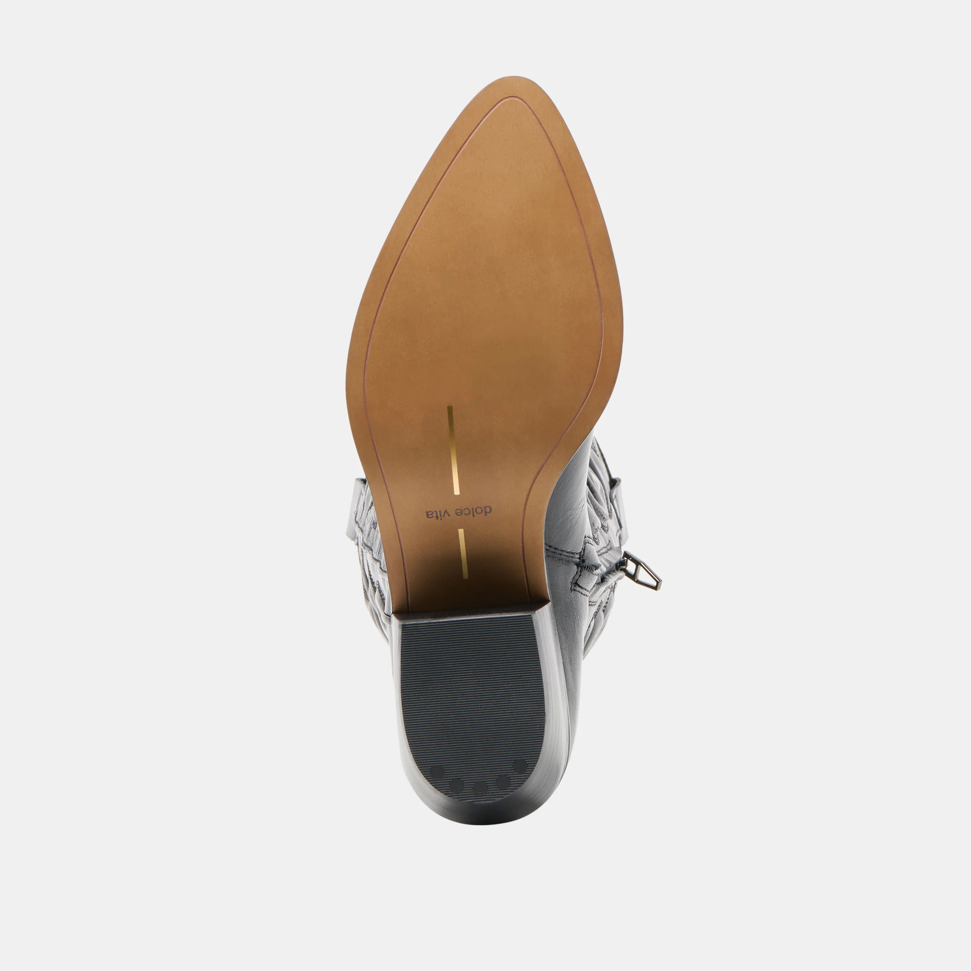MIRLA WIDE CALF BOOTS BLACK LEATHER - Image 13
