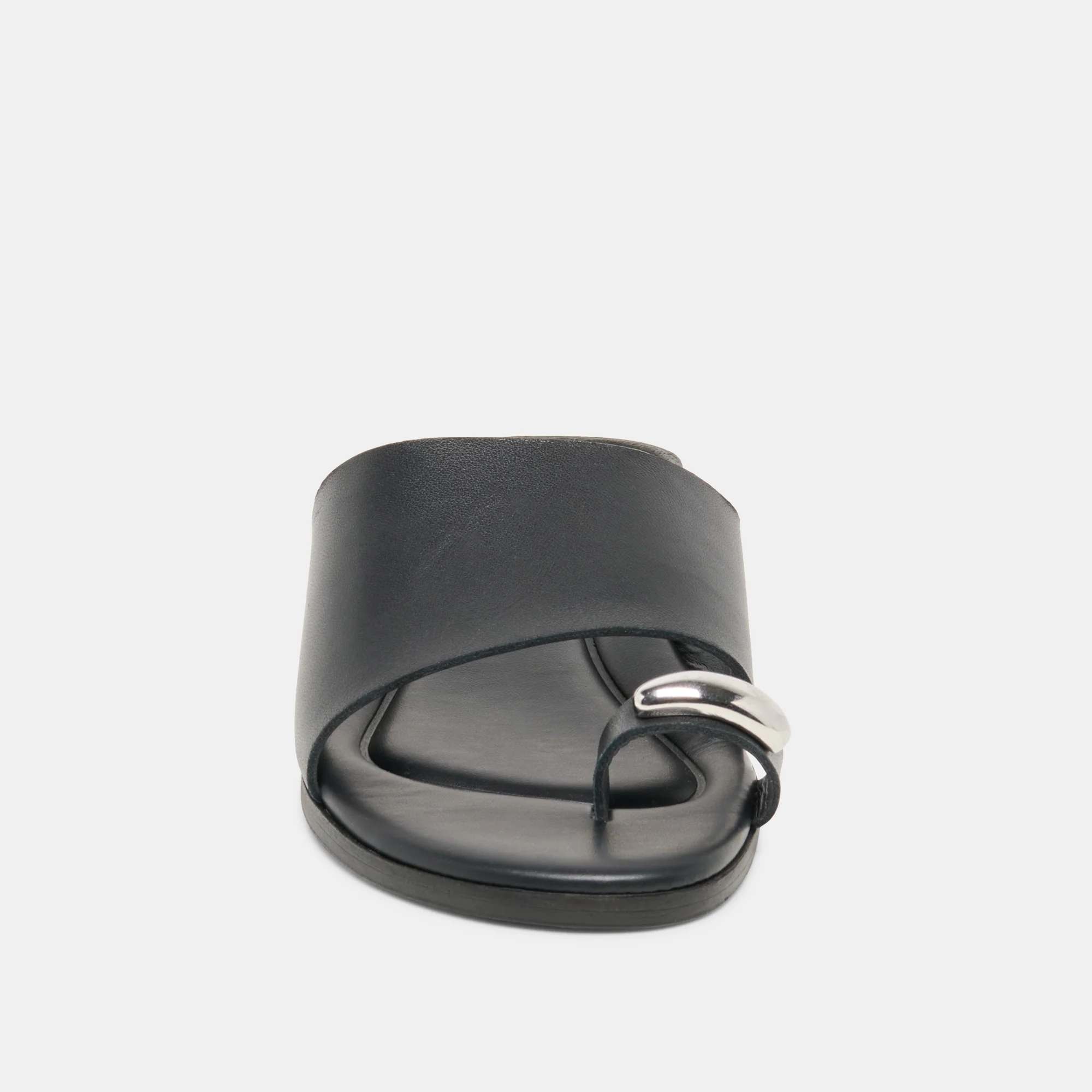 MOXY SANDALS BLACK LEATHER - Image 7