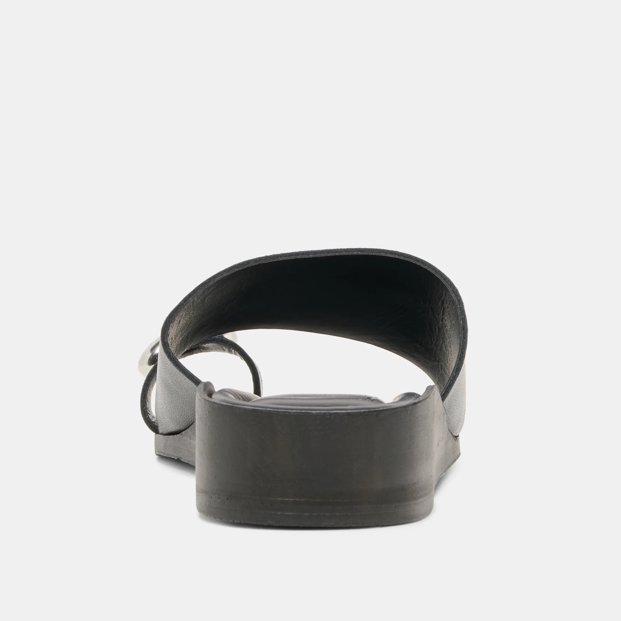 MOXY SANDALS BLACK LEATHER - Image 8