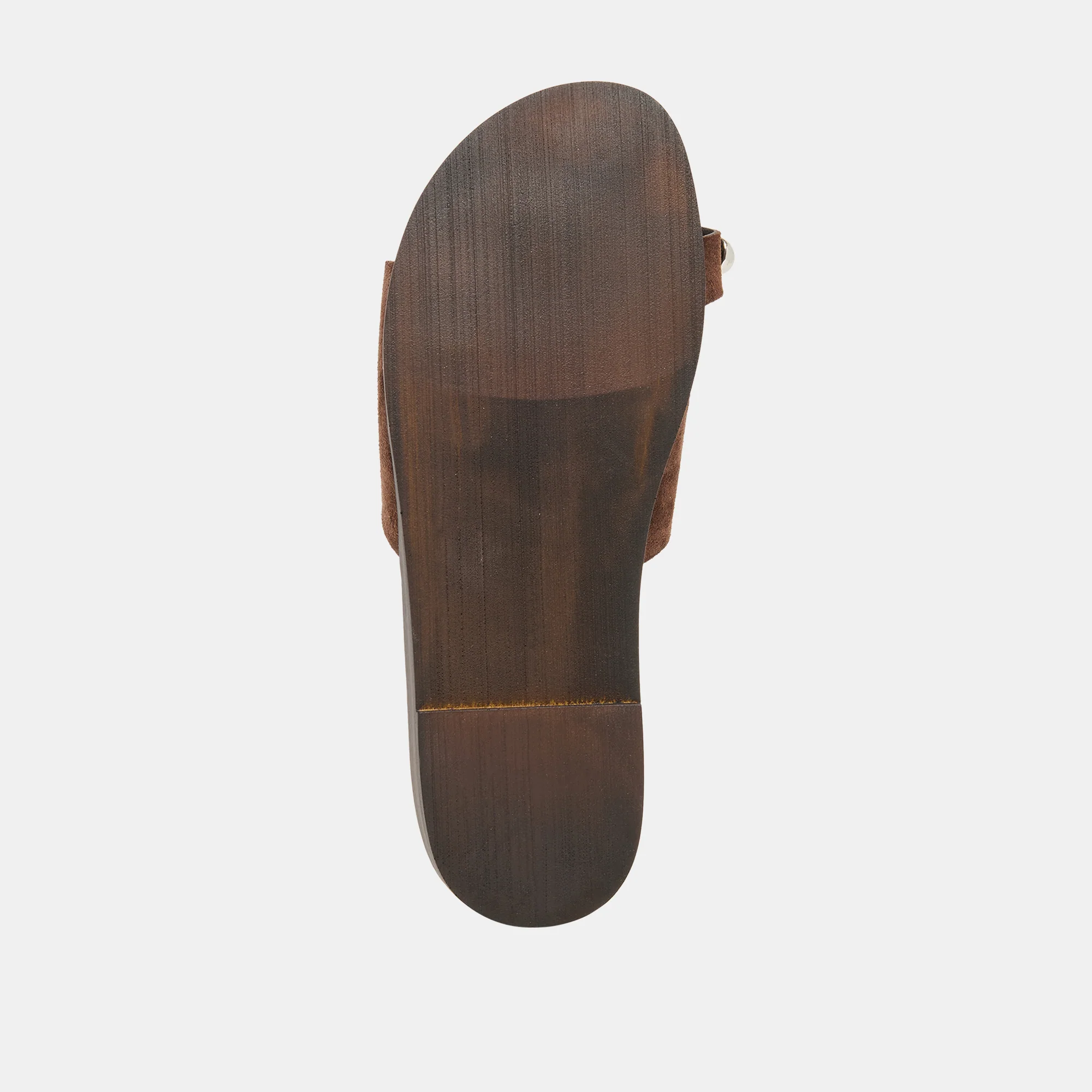 MOXY SANDALS DK BROWN SUEDE - Image 10