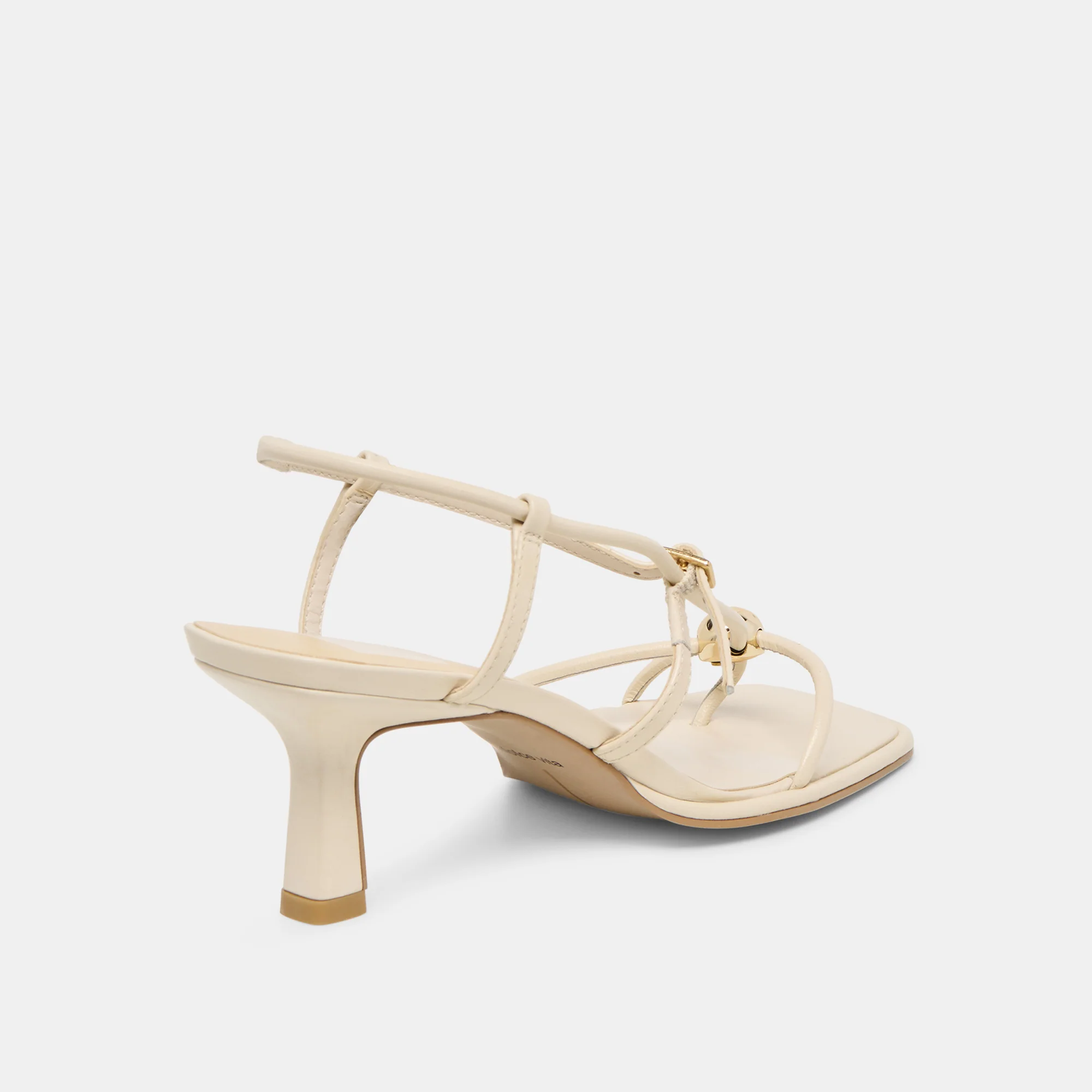 MYLEE HEELS CREME LEATHER - Image 3