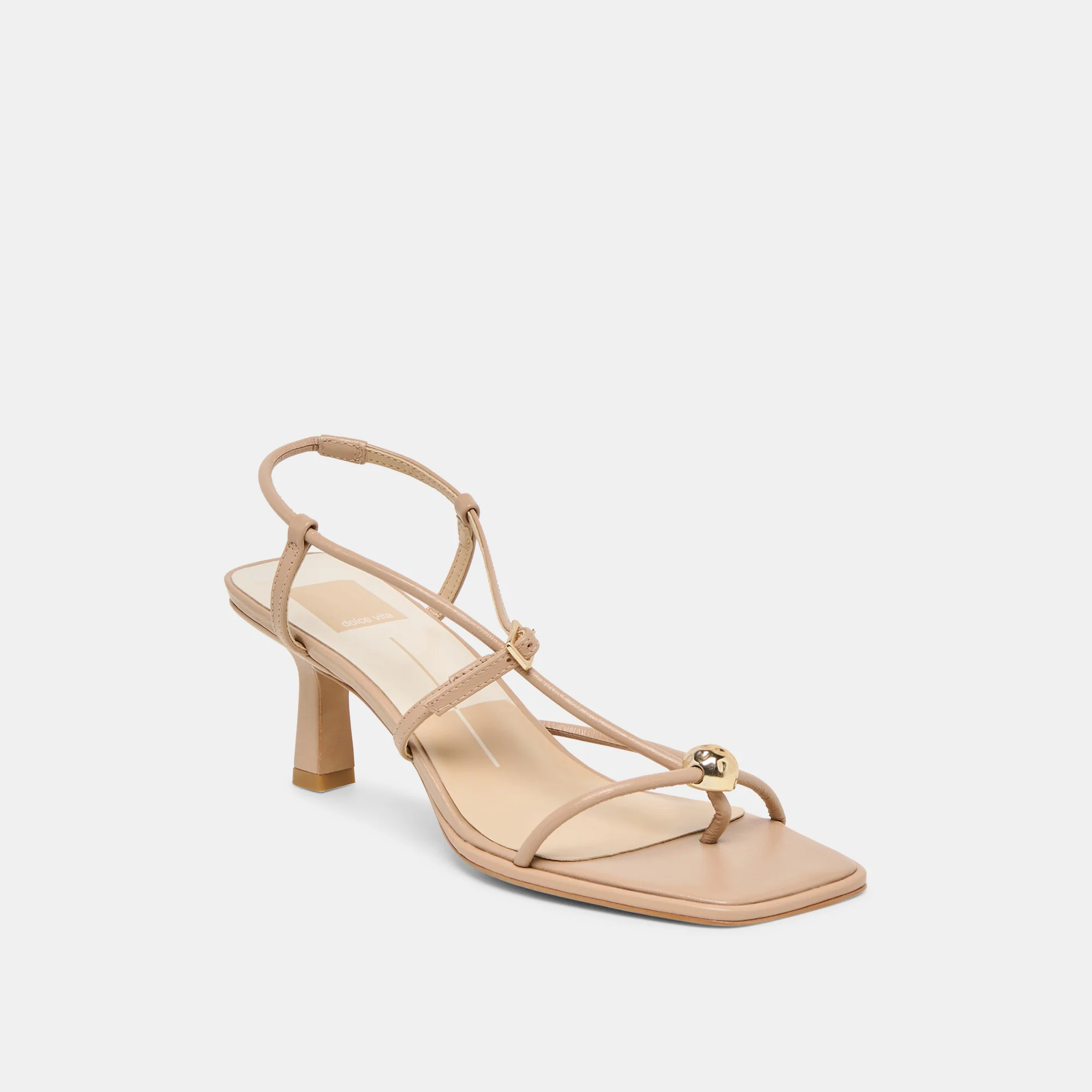 MYLEE HEELS LIGHT TAN LEATHER - Image 3