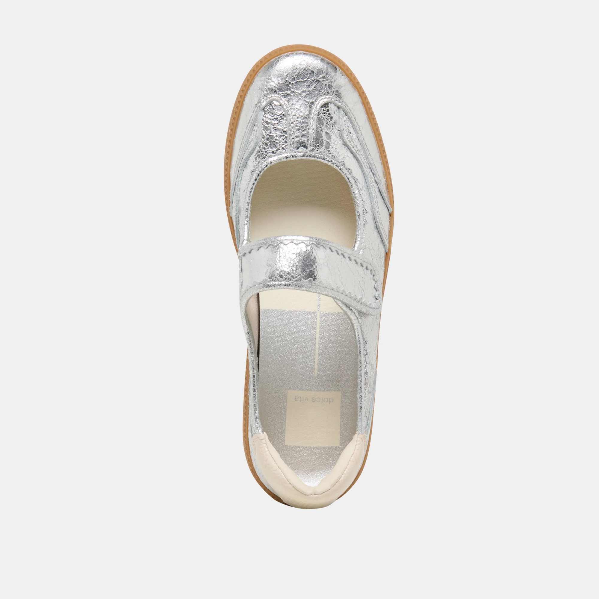 NANET SNEAKERS SILVER LEATHER - Image 10