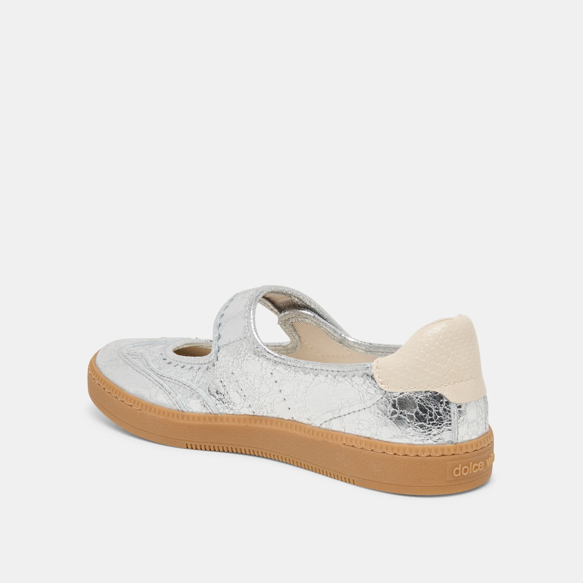 NANET SNEAKERS SILVER LEATHER - Image 7