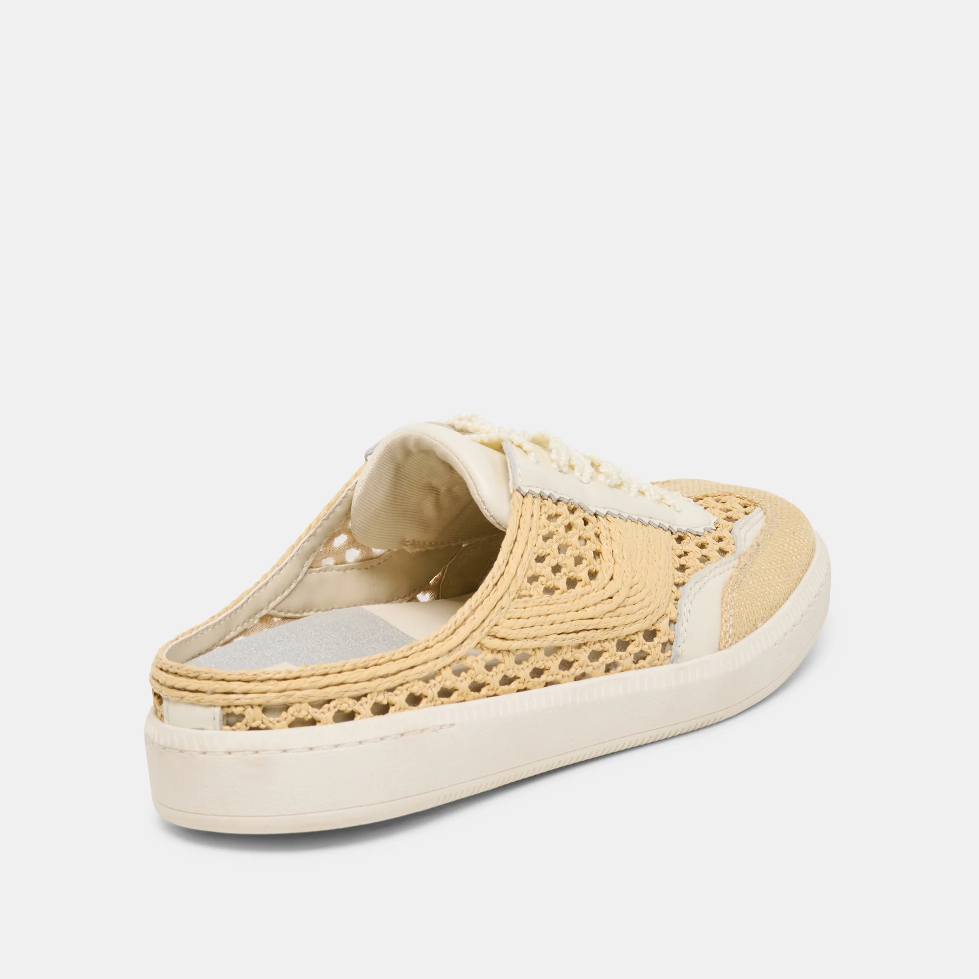 NOTICE SLIDE WOVEN SNEAKERS LT NATURAL WOVEN RAFFIA - Image 5