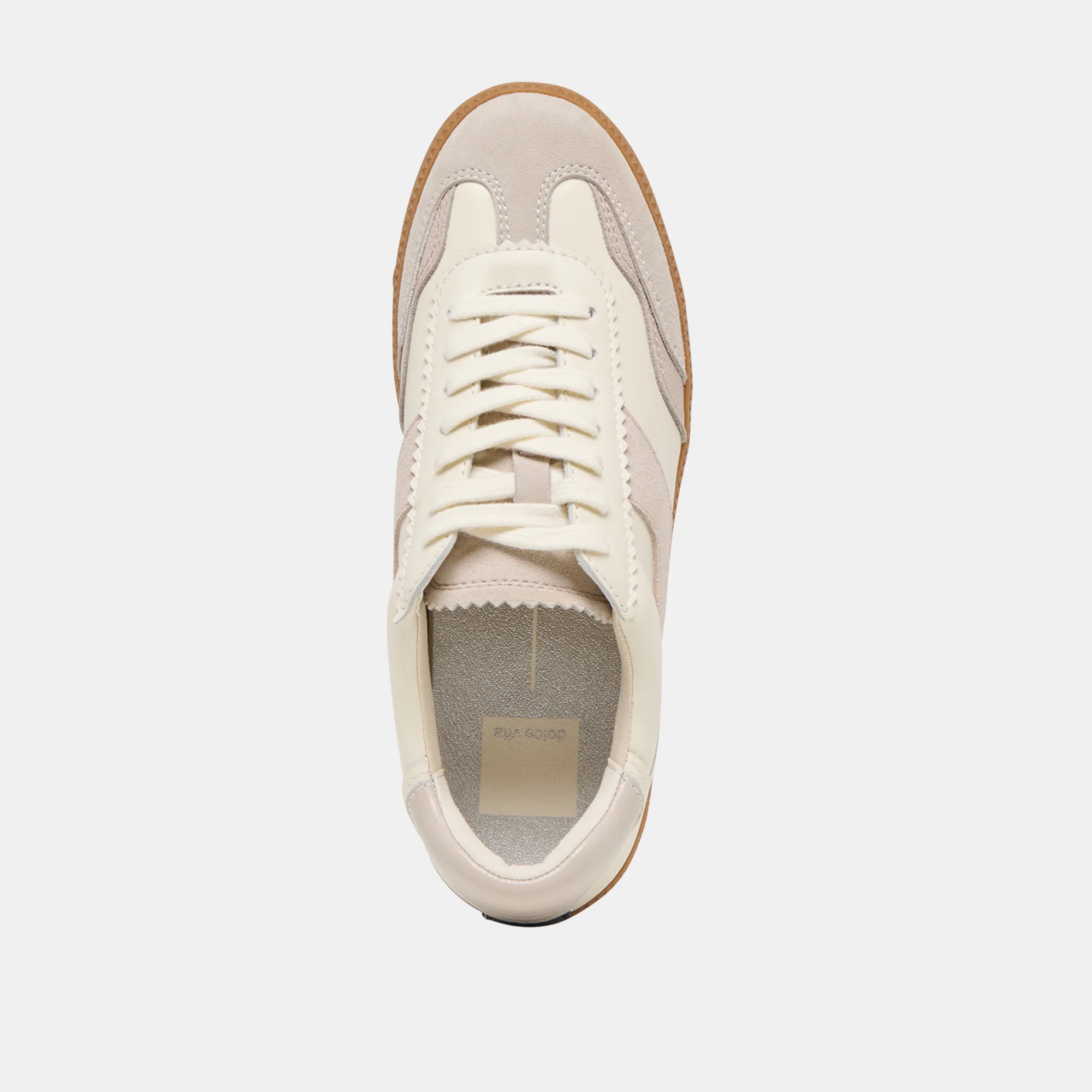 NOTICE SNEAKERS GREY WHITE LEATHER - Image 10