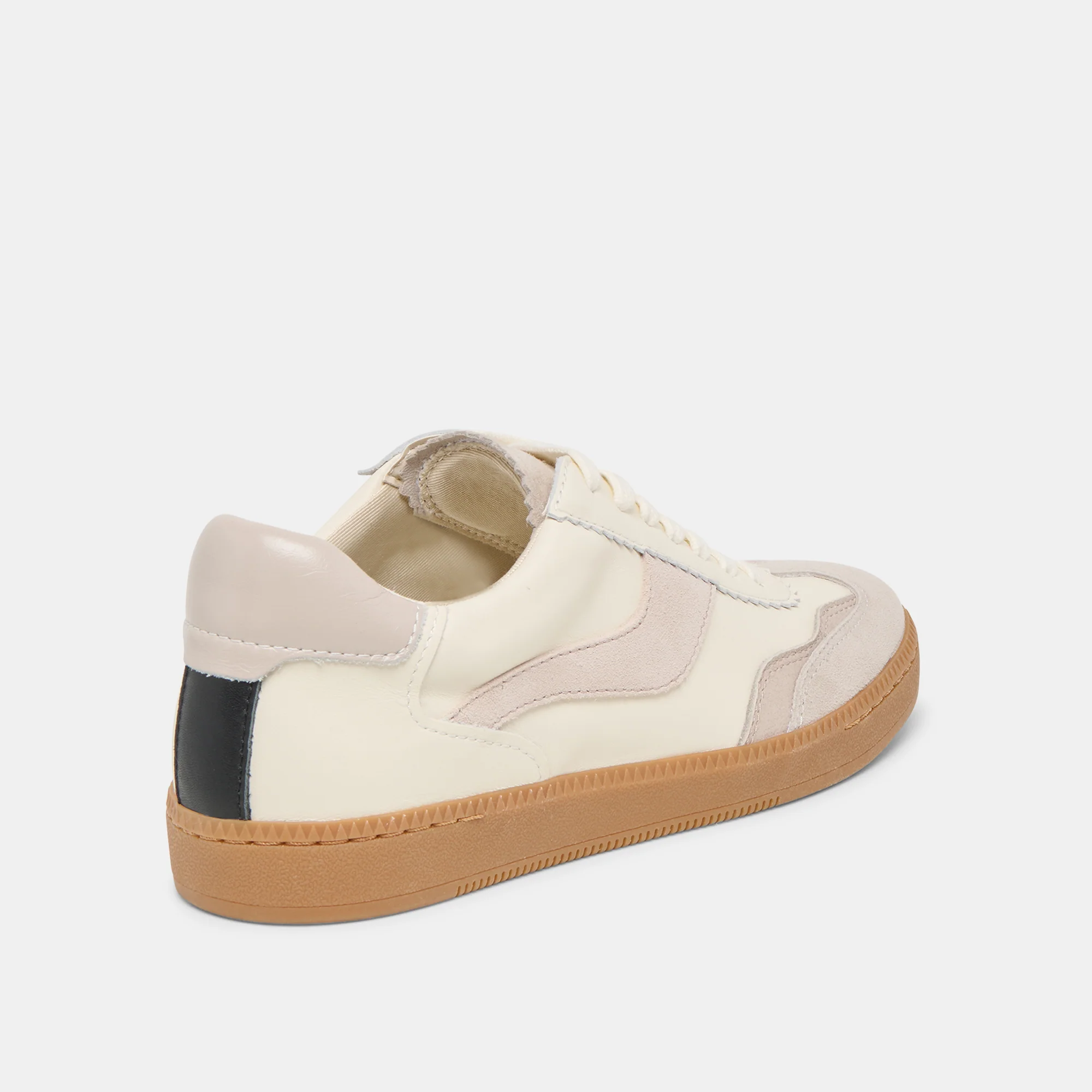 NOTICE SNEAKERS GREY WHITE LEATHER - Image 5