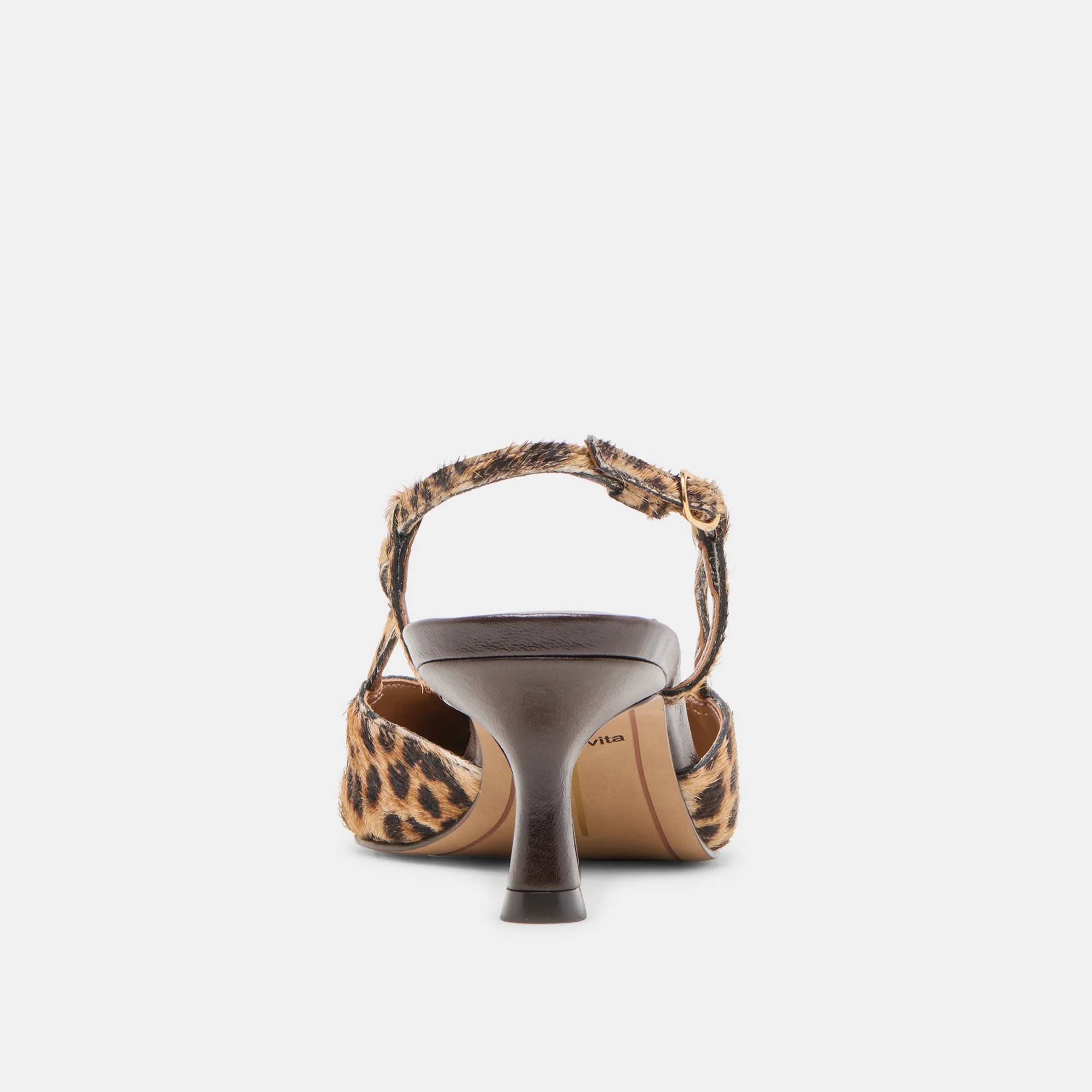 ODELA HEELS DK LEOPARD CALF HAIR - Image 9