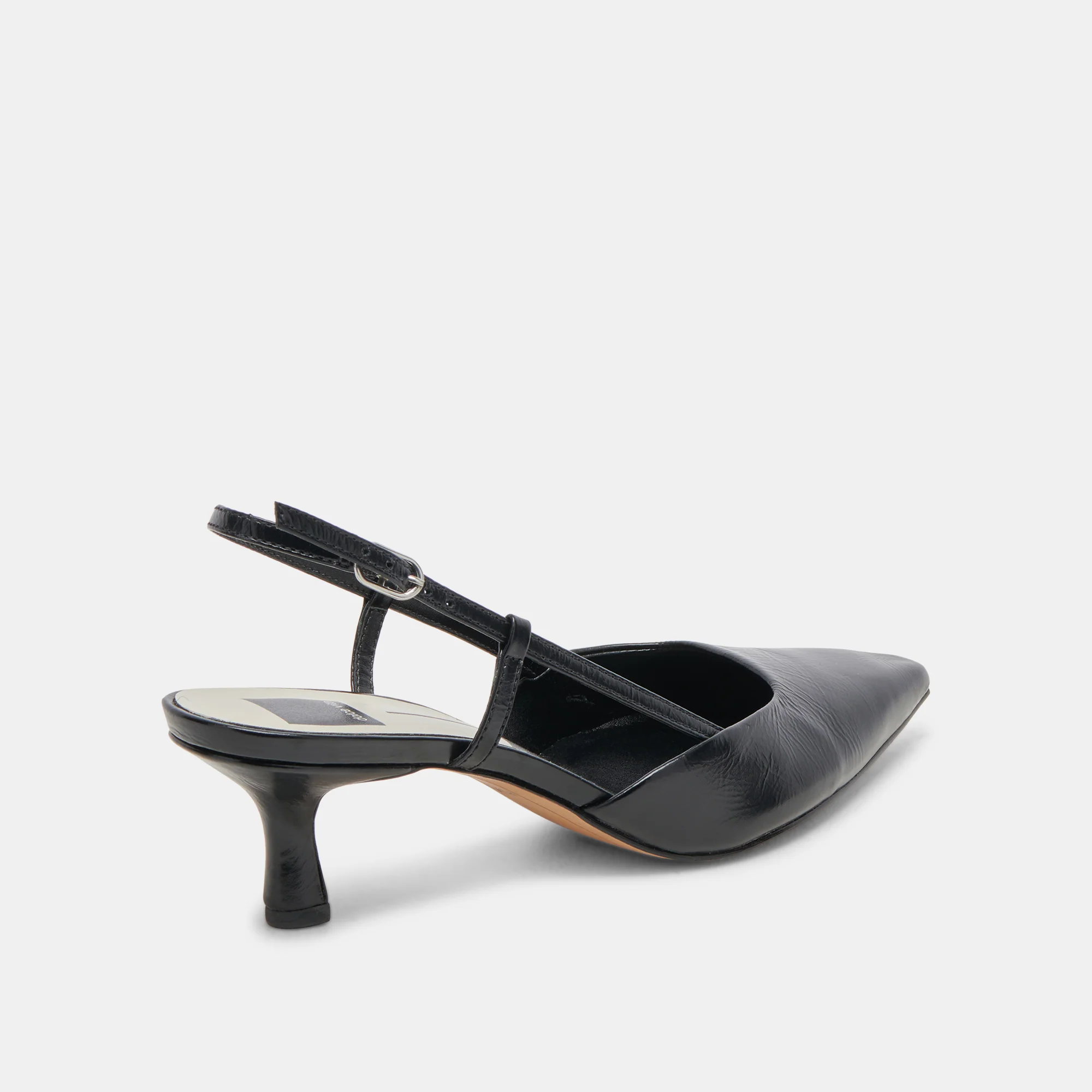 ODELA HEELS MIDNIGHT CRINKLE PATENT - Image 5