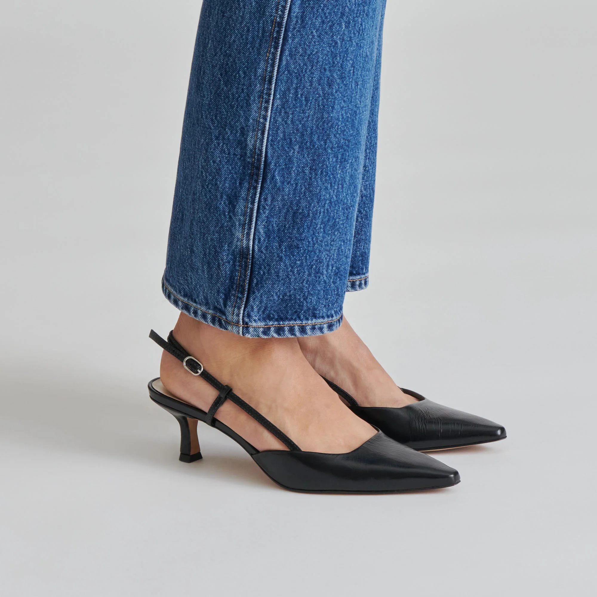 ODELA HEELS MIDNIGHT CRINKLE PATENT - Image 6