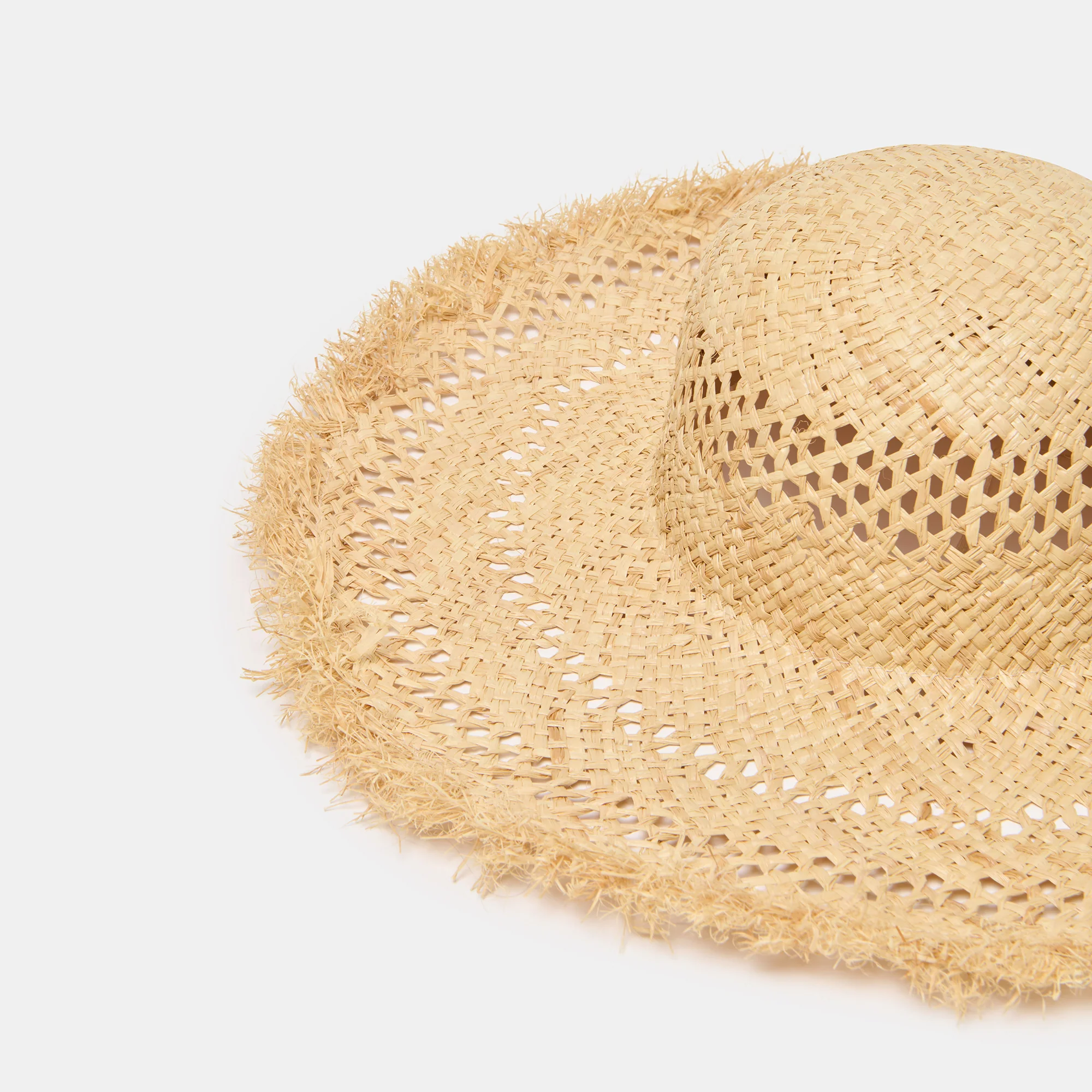 OPEN WEAVE SUNHAT TAN - Image 3