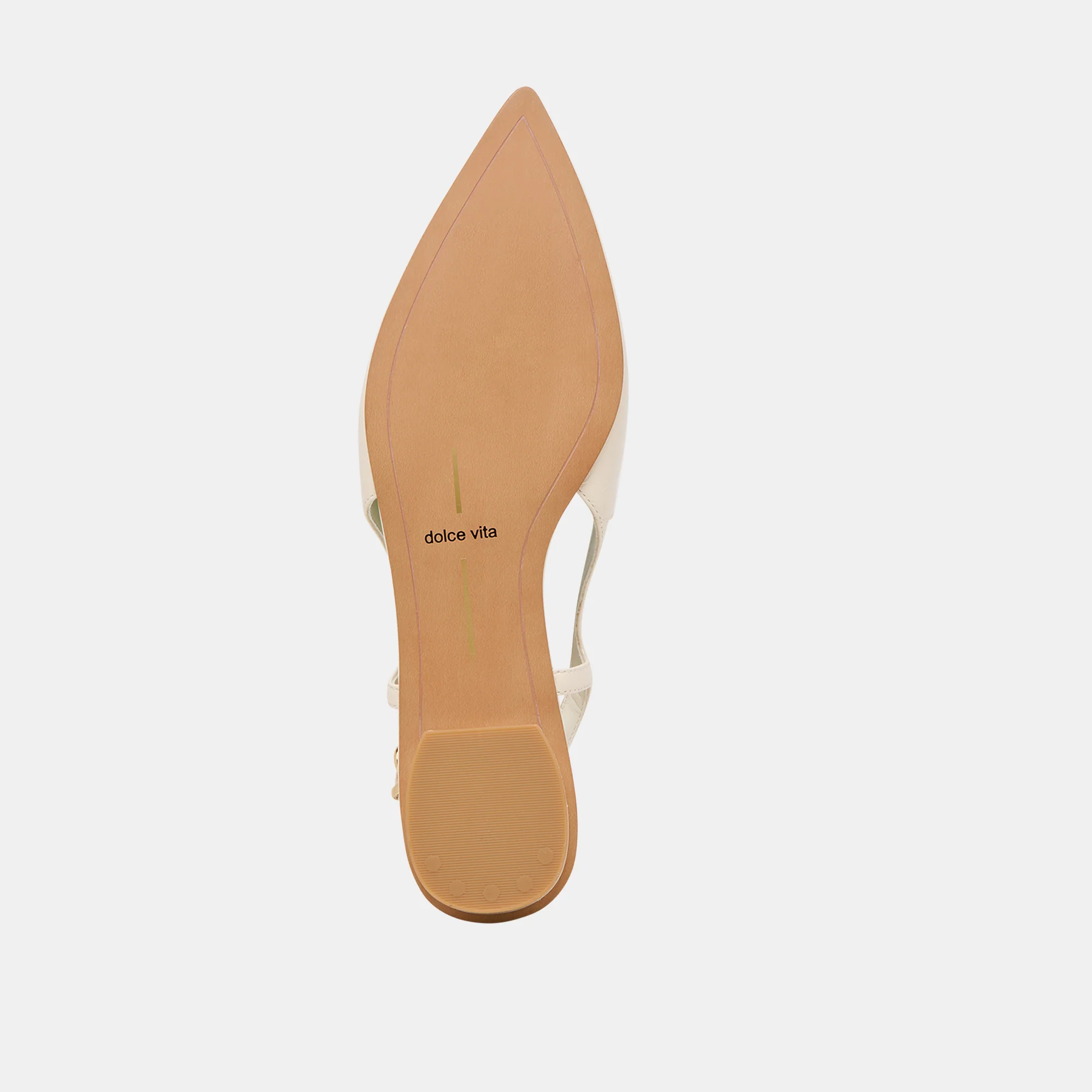 OWANA FLATS OFF WHITE LEATHER - Image 11
