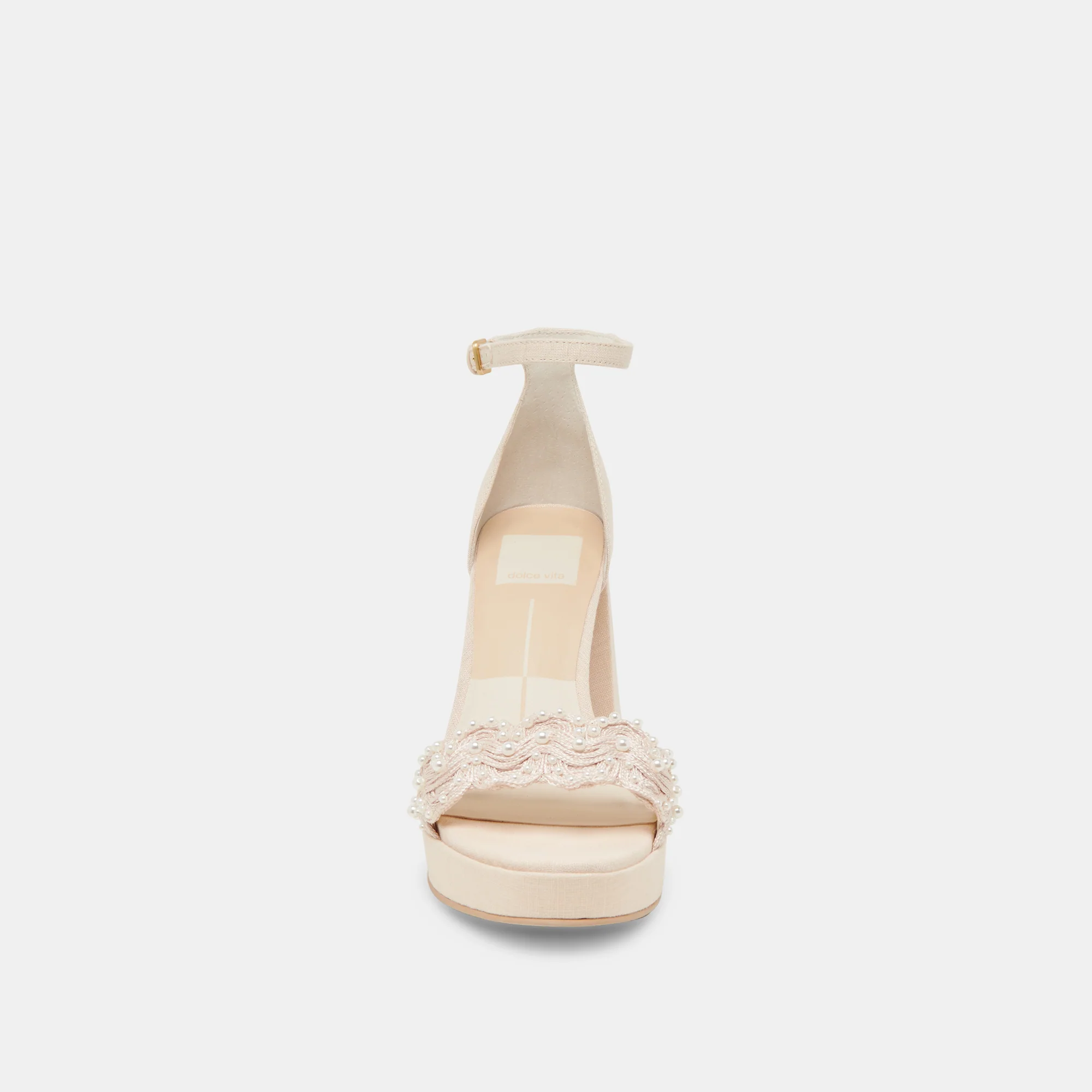 PELTIN PEARL HEELS VANILLA WOVEN RAFFIA - Image 10