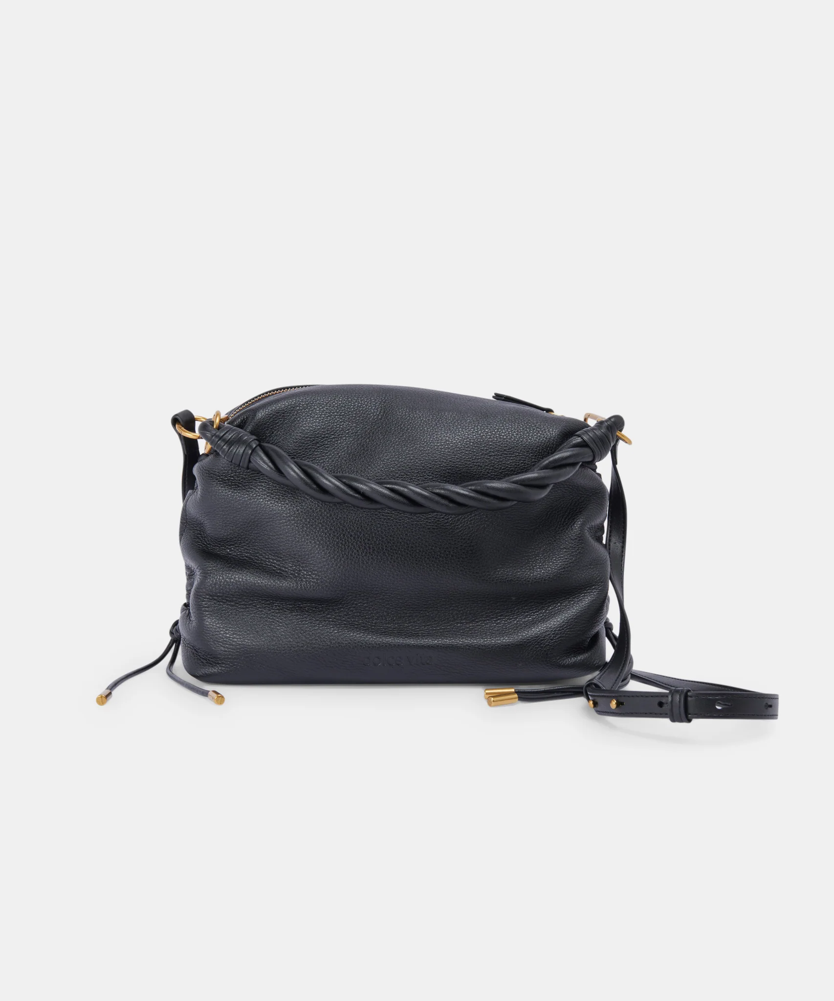 PRESTON SHOULDER/CROSSBODY BLACK LEATHER - Image 5