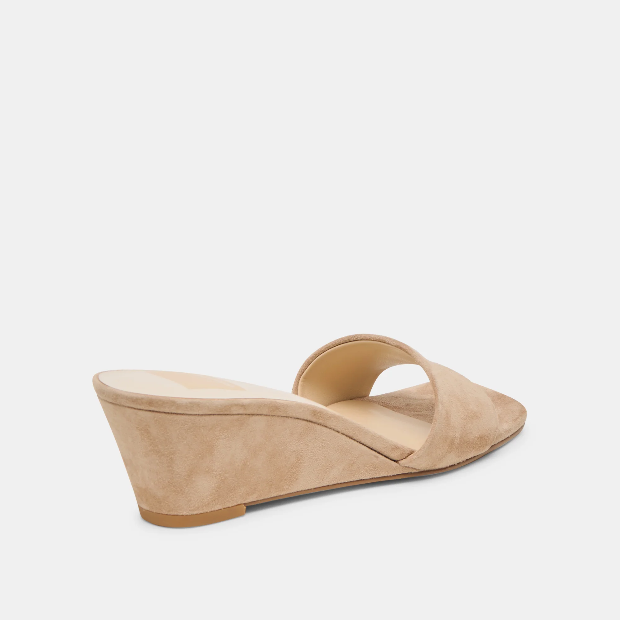 QAILY WIDE WEDGES CAMEL SUEDE - Image 3