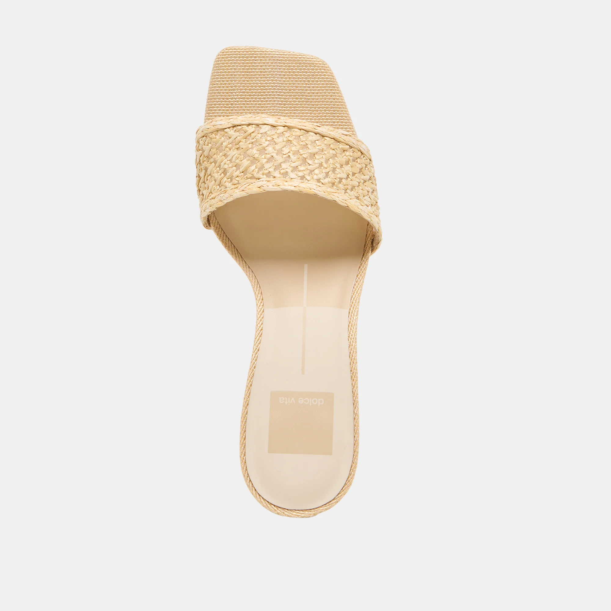 QAILY WIDE WEDGES LT NATURAL RAFFIA - Image 8