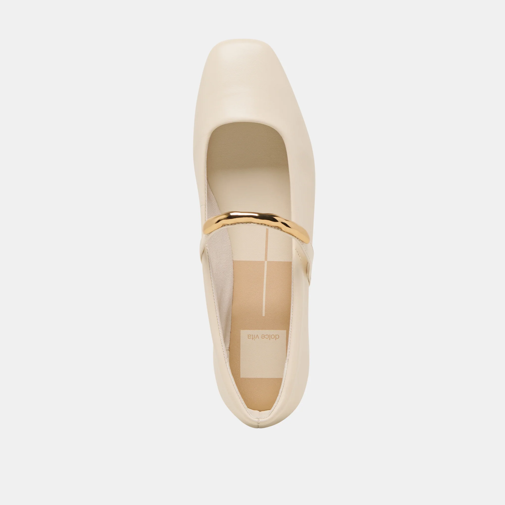 RADYA BALLET FLATS CREME LEATHER - Image 10