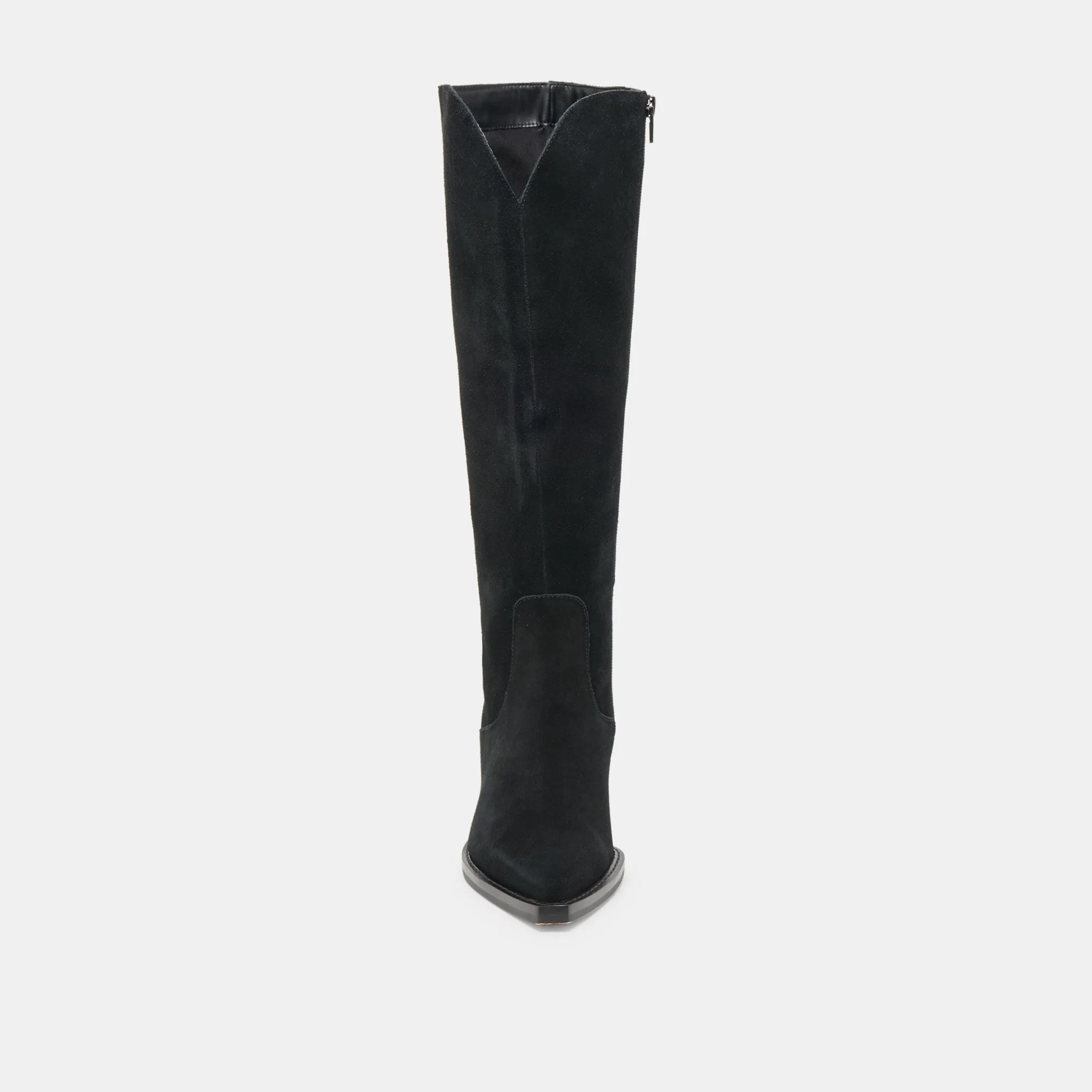 RAJ WIDE CALF BOOTS ONYX SUEDE - Image 15