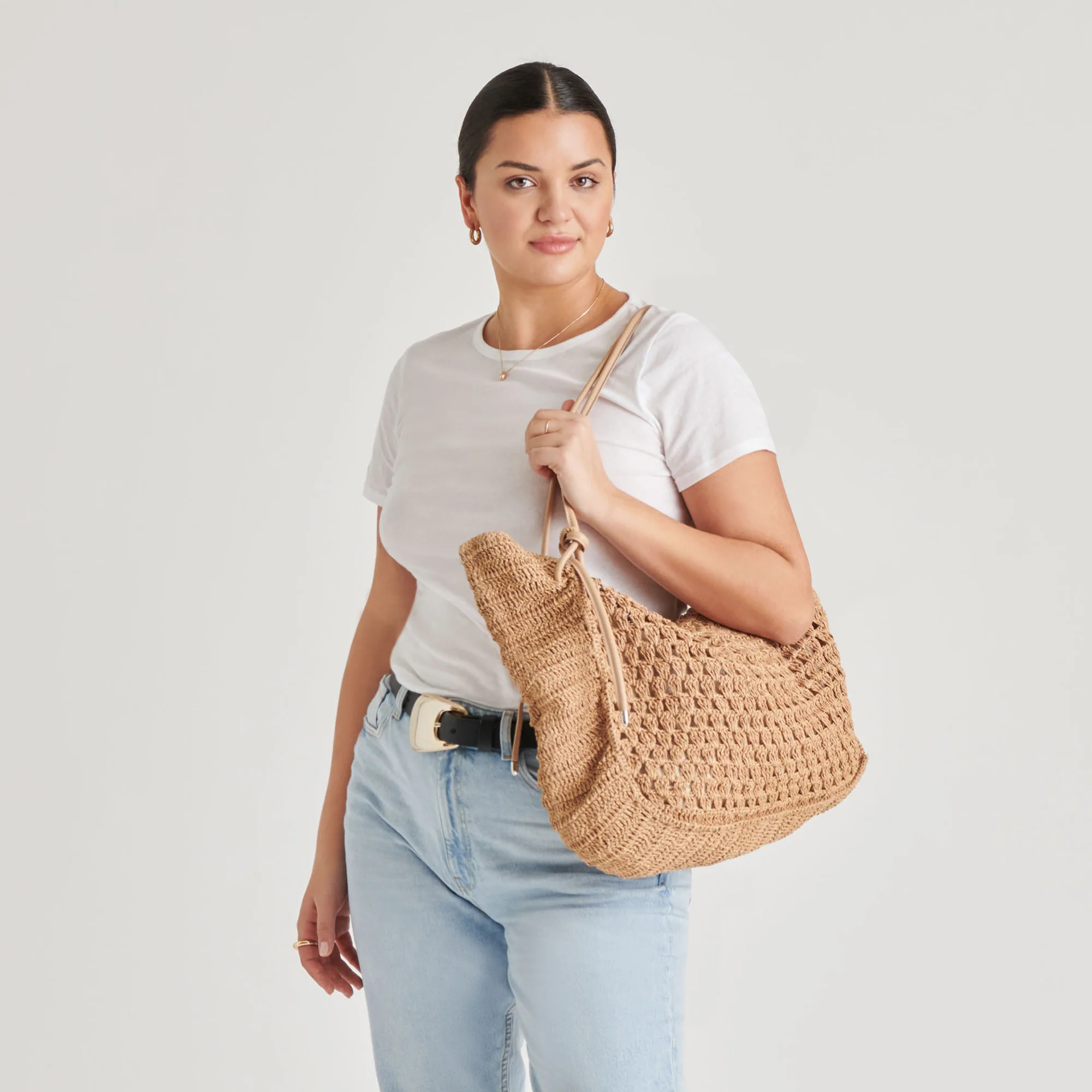 RAVELLO TOTE NATURAL RAFFIA - Image 7