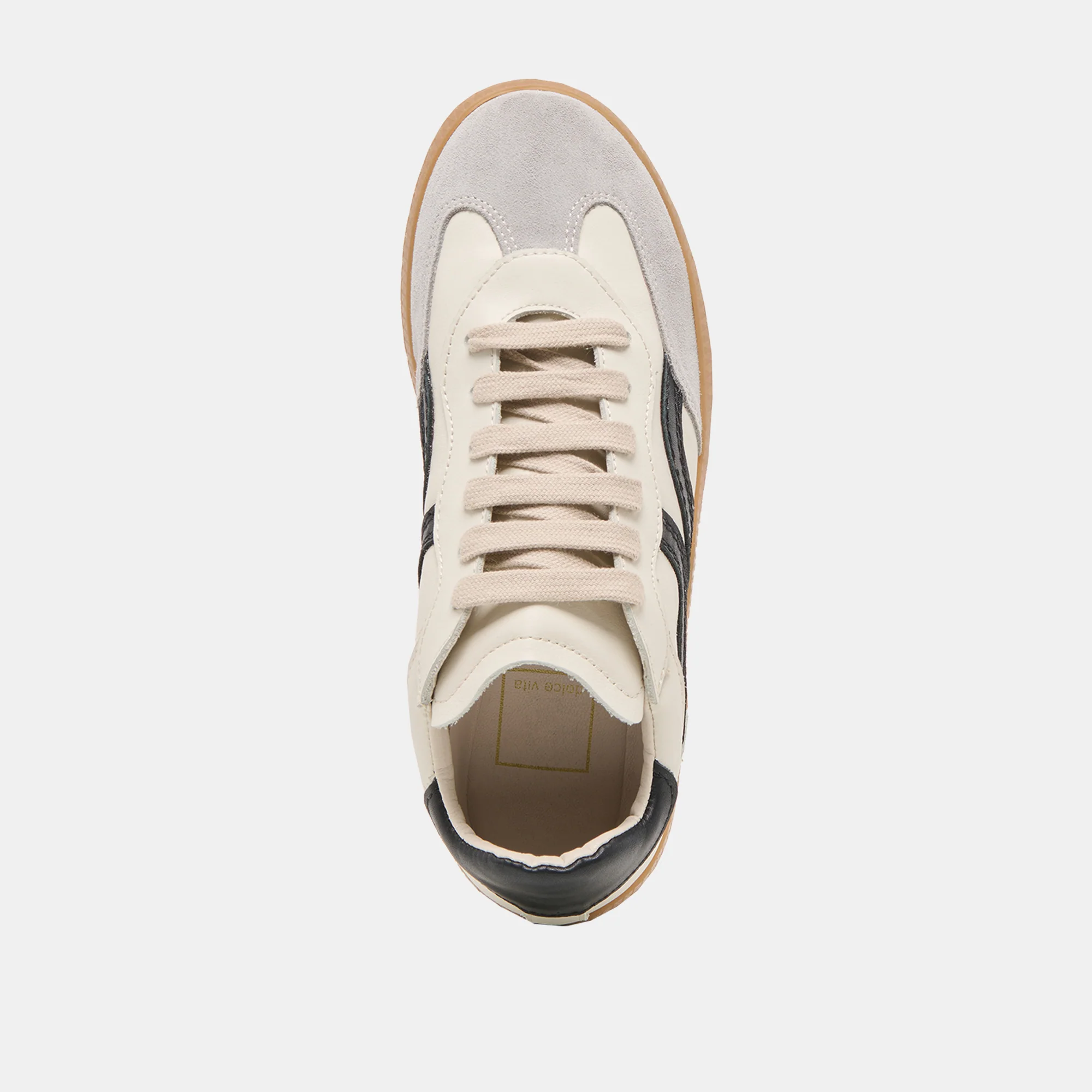 REBEL SNEAKERS WHITE BLACK LEATHER - Image 16