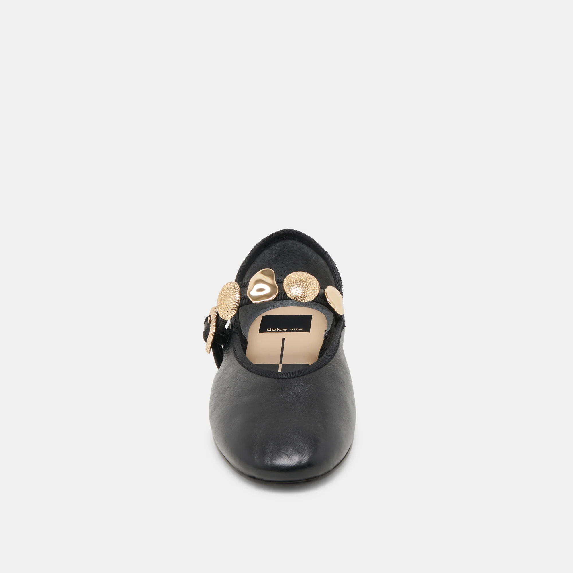 RELAN BALLET FLATS BLACK LEATHER - Image 8