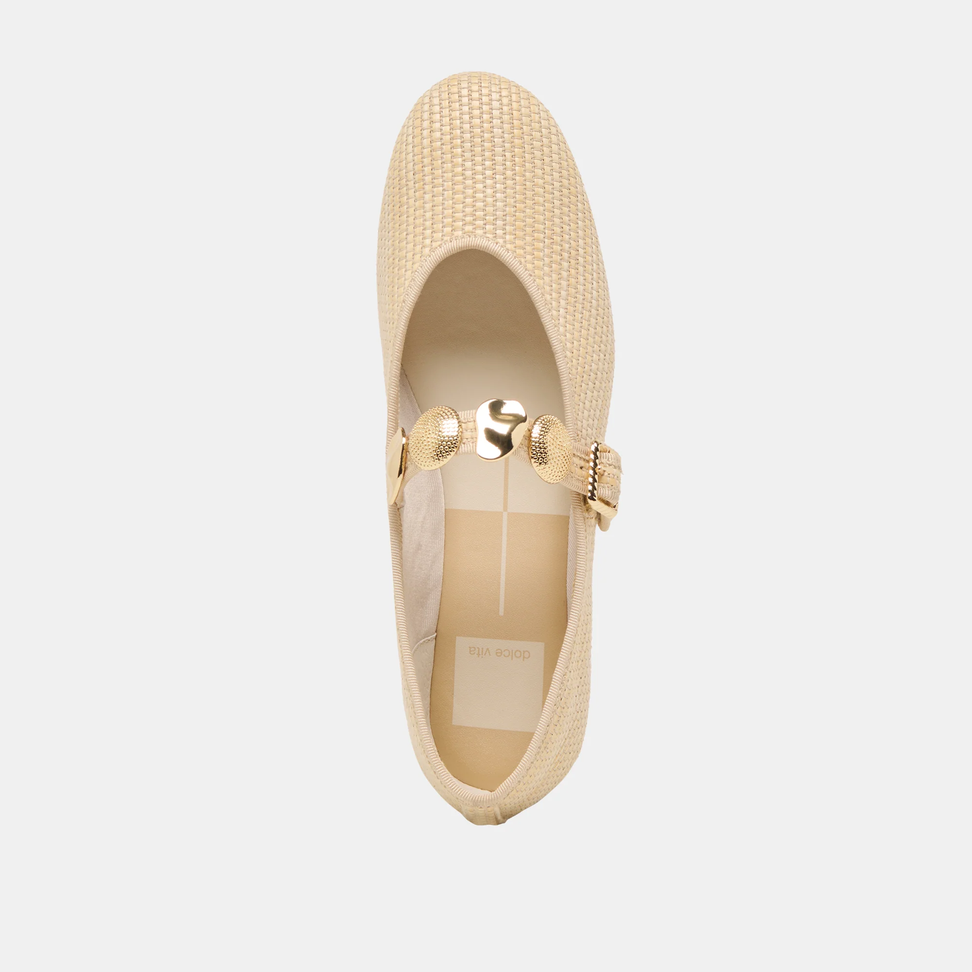 RELAN BALLET FLATS LT NATURAL RAFFIA - Image 10