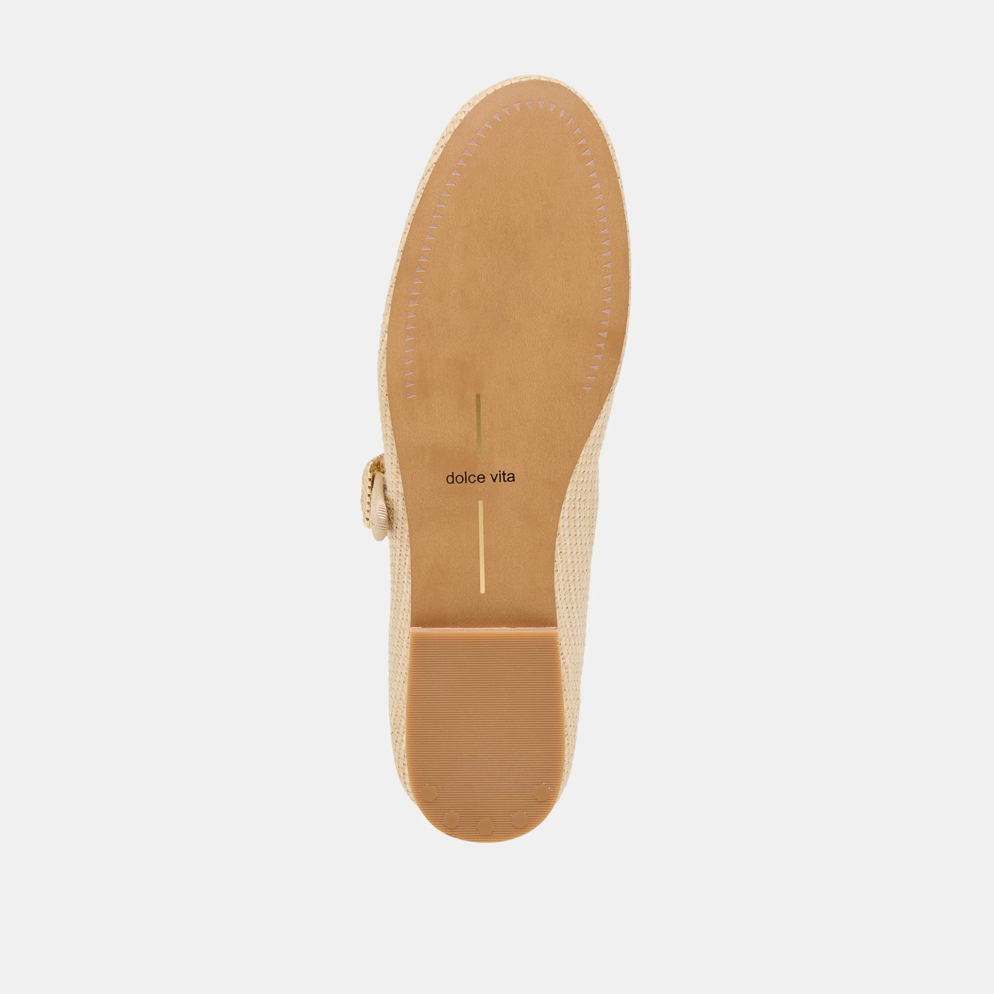 RELAN BALLET FLATS LT NATURAL RAFFIA - Image 11