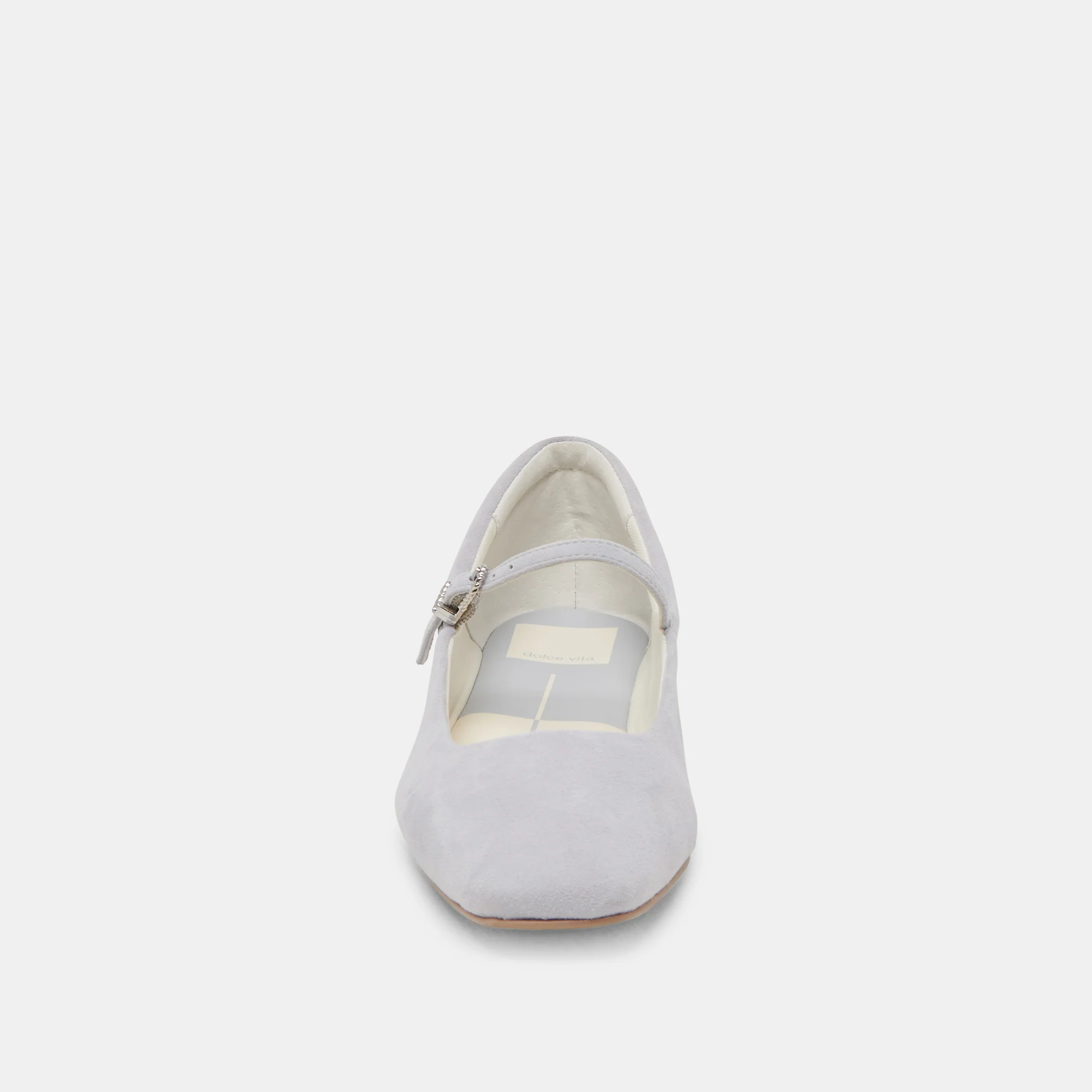 REYES BALLET FLATS DUSTY BLUE SUEDE - Image 6