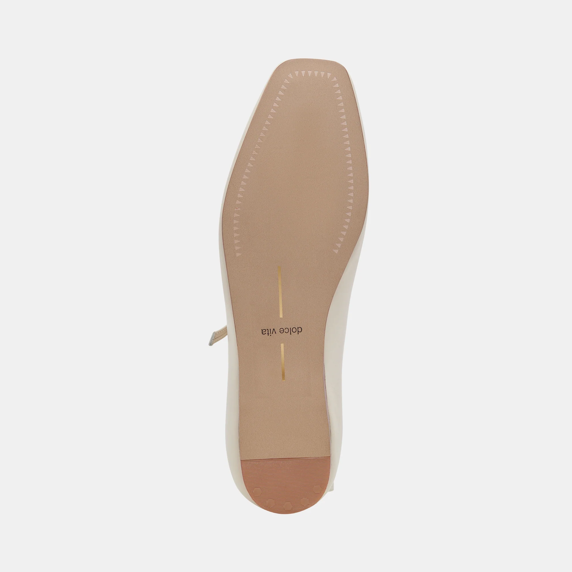 REYES BALLET FLATS IVORY LEATHER - Image 16