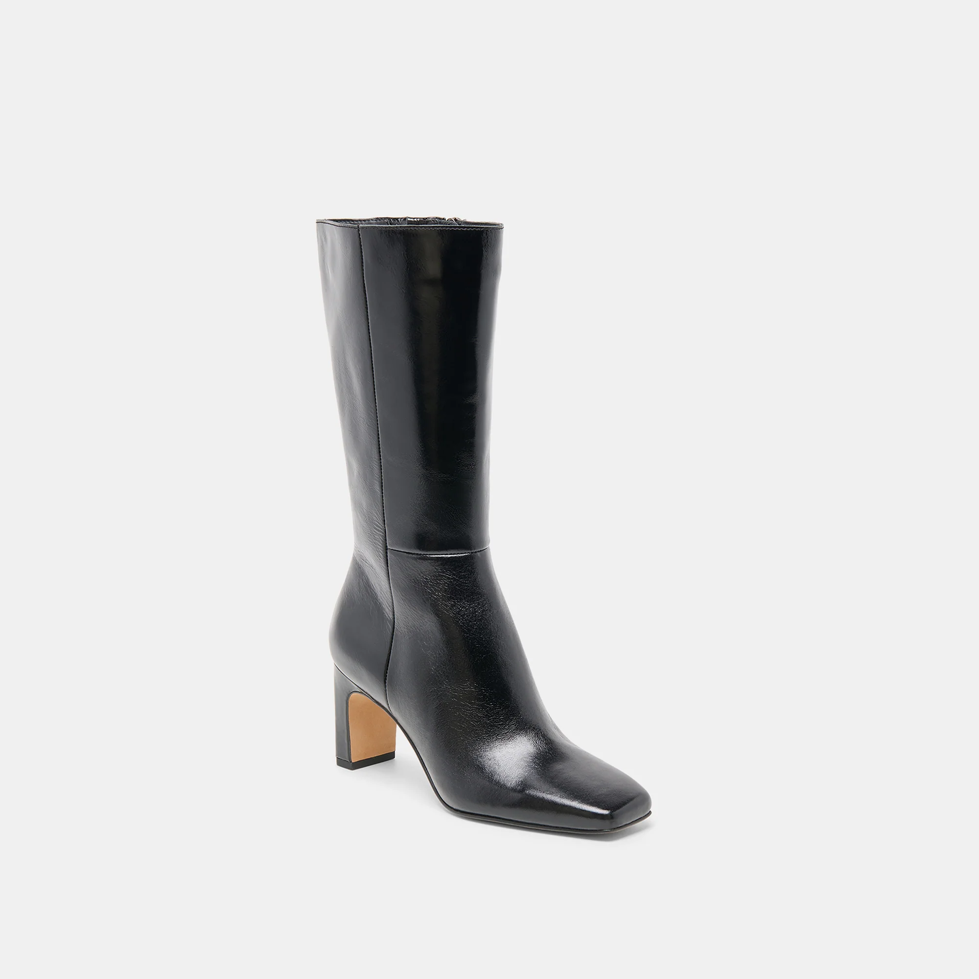 RIGGS WIDE CALF BOOTS BLACK LEATHER - Image 3