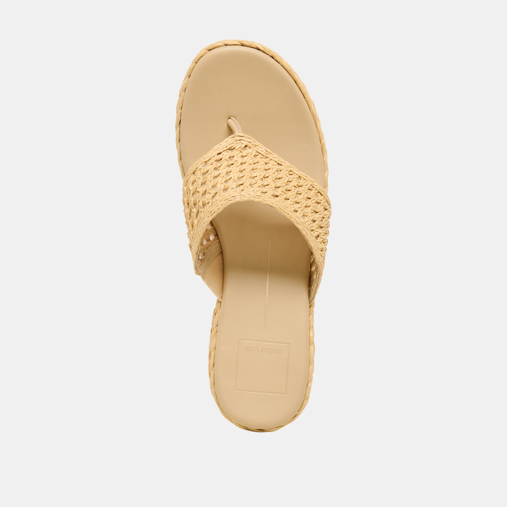 RIPPLE HEELS LT NATURAL RAFFIA - Image 10