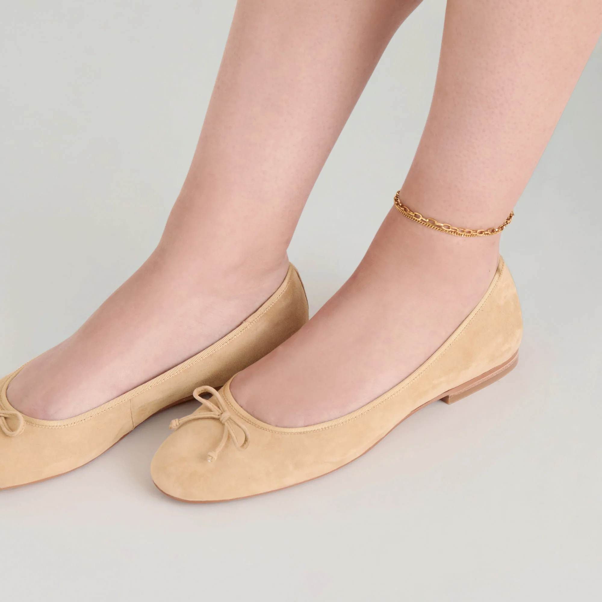 RITLA BALLET FLATS HONEY SUEDE - Image 2