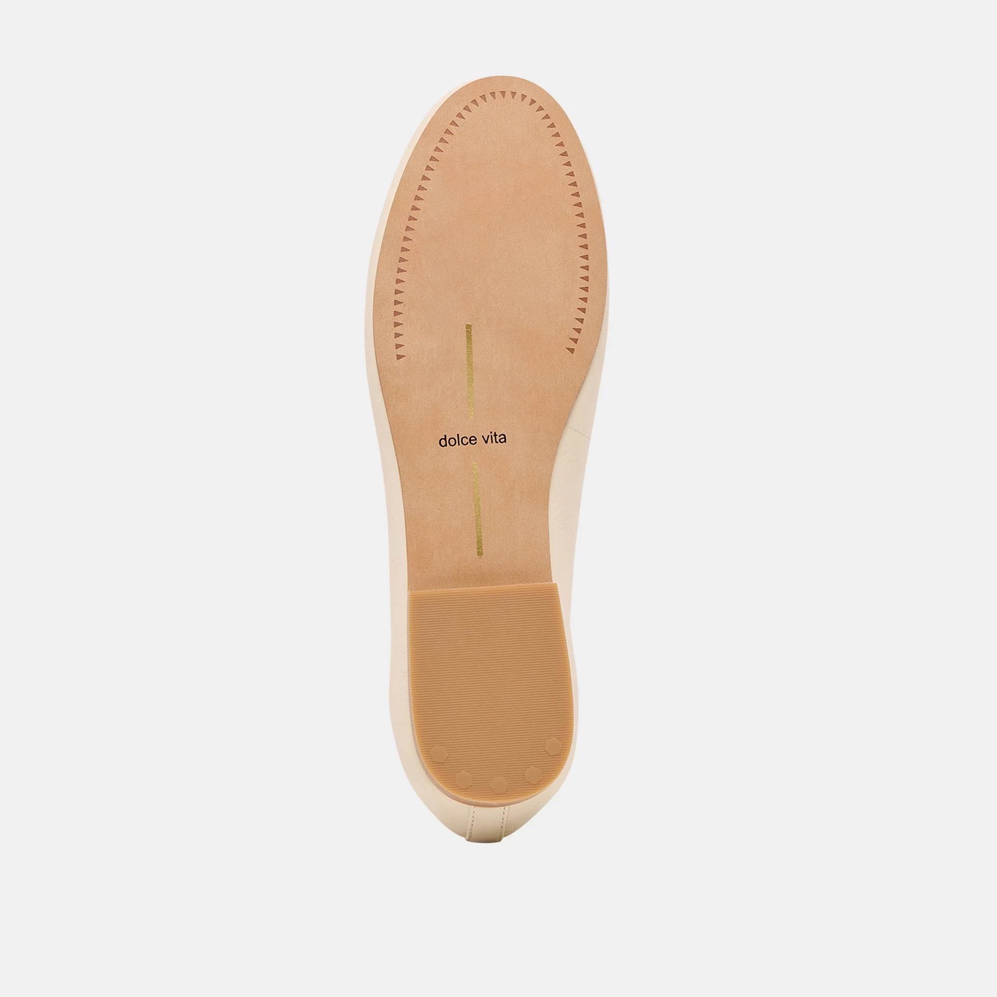 RITLA WIDE BALLET FLATS BONE LEATHER - Image 9