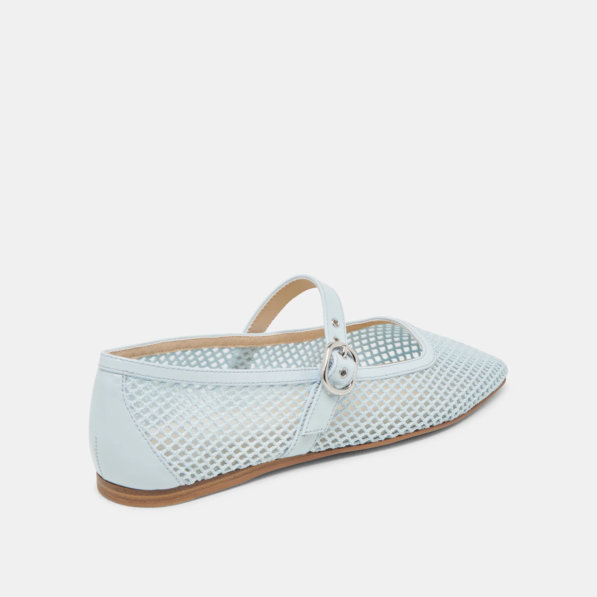 RODNI MESH BALLET FLATS LIGHT BLUE MESH - Image 3