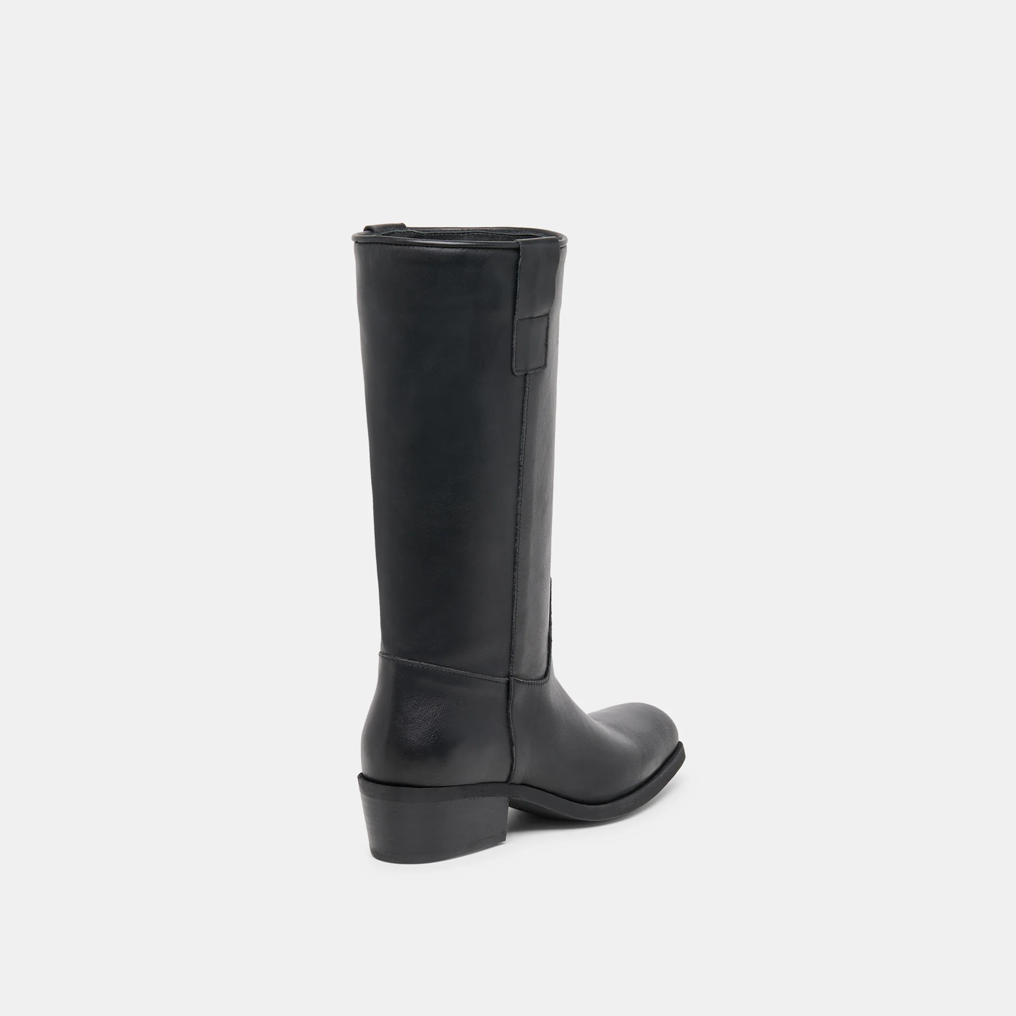 ROMIE BOOTS BLACK LEATHER - Image 3