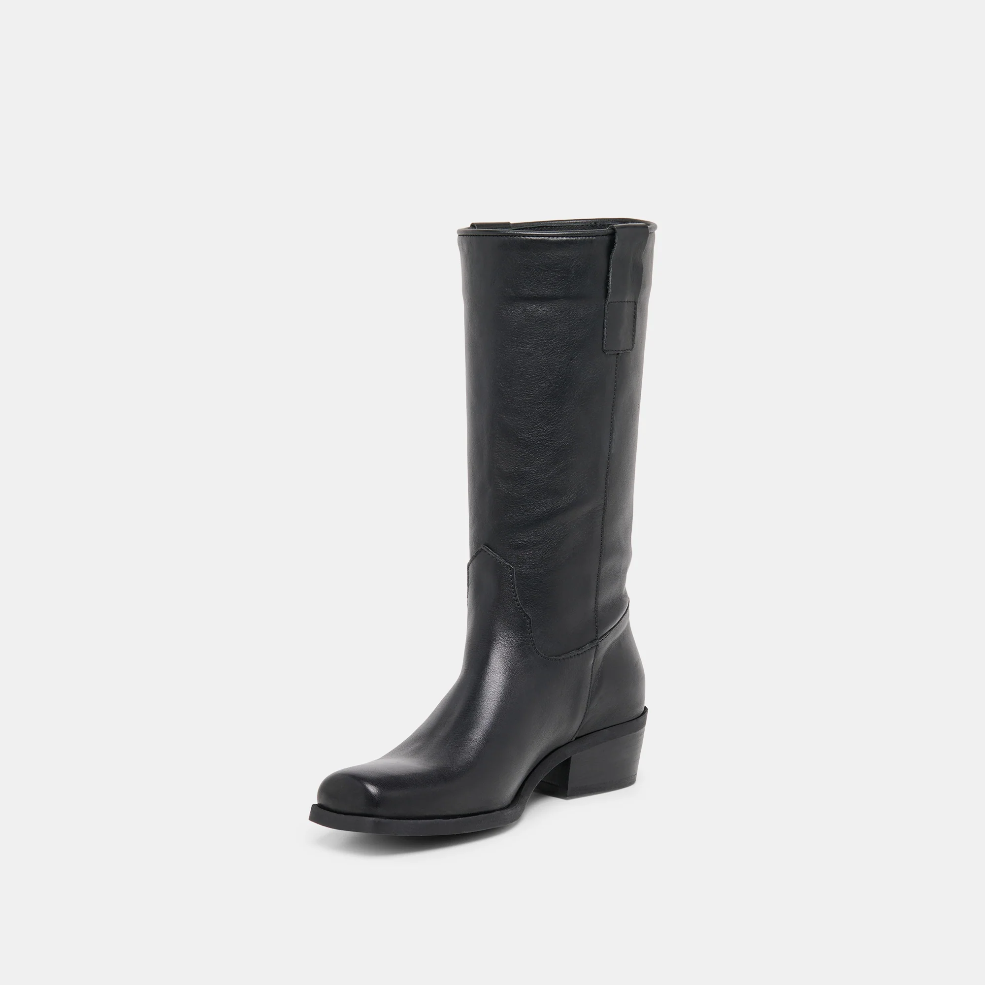 ROMIE BOOTS BLACK LEATHER - Image 4