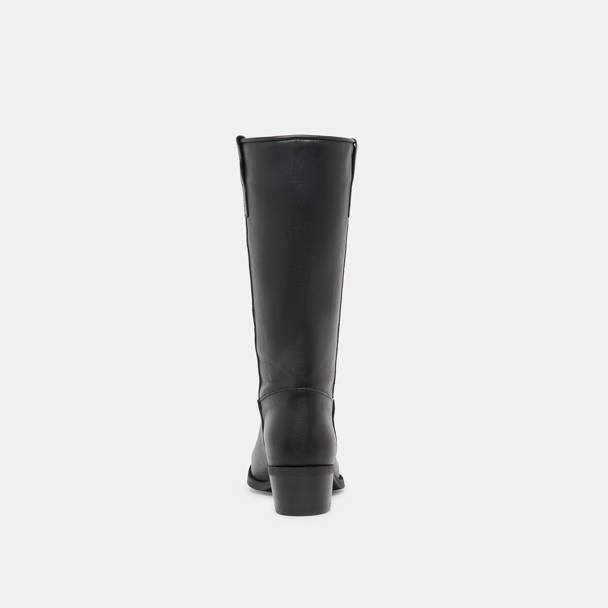 ROMIE BOOTS BLACK LEATHER - Image 7