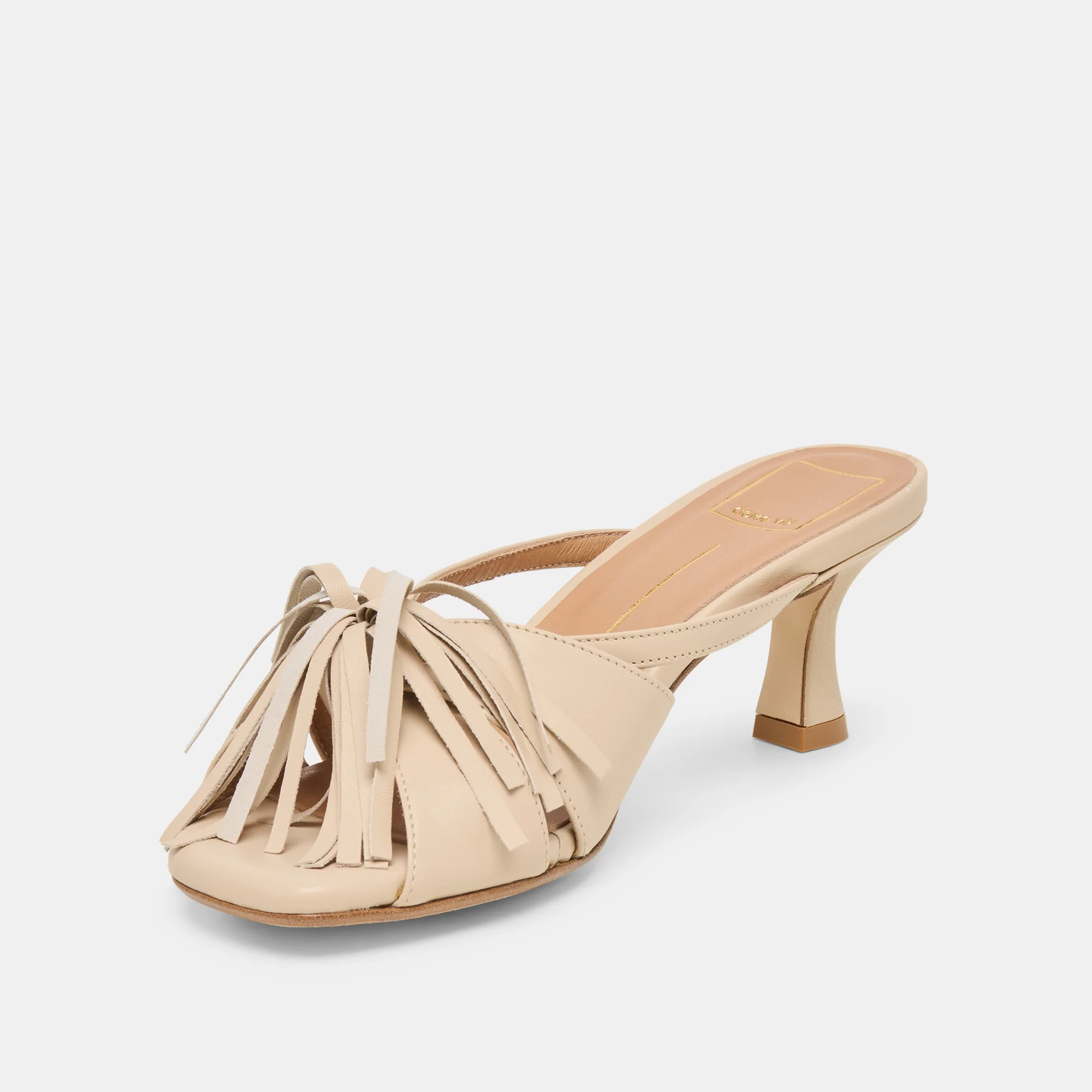 ROSALY HEELS SAND LEATHER - Image 4