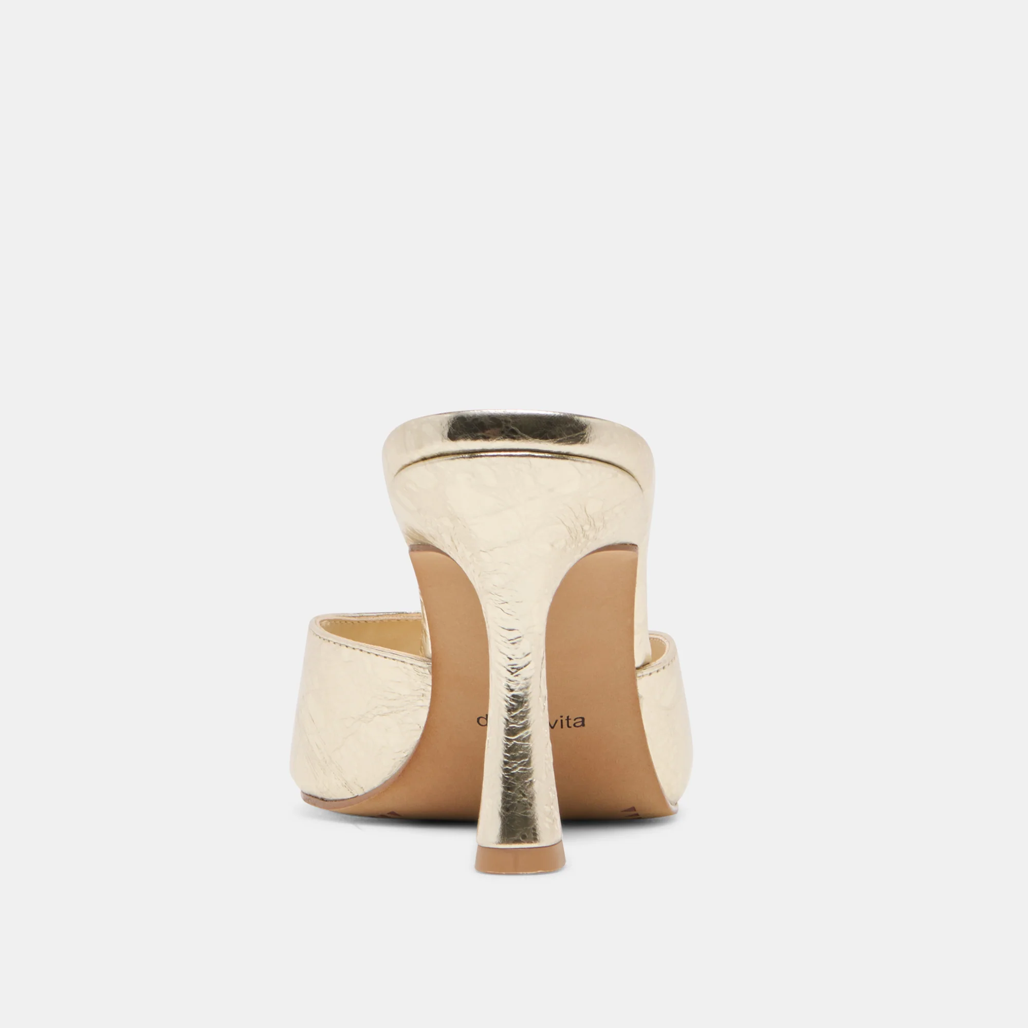ROSHA HEELS PLATINUM DISTRESSED LEATHER - Image 7