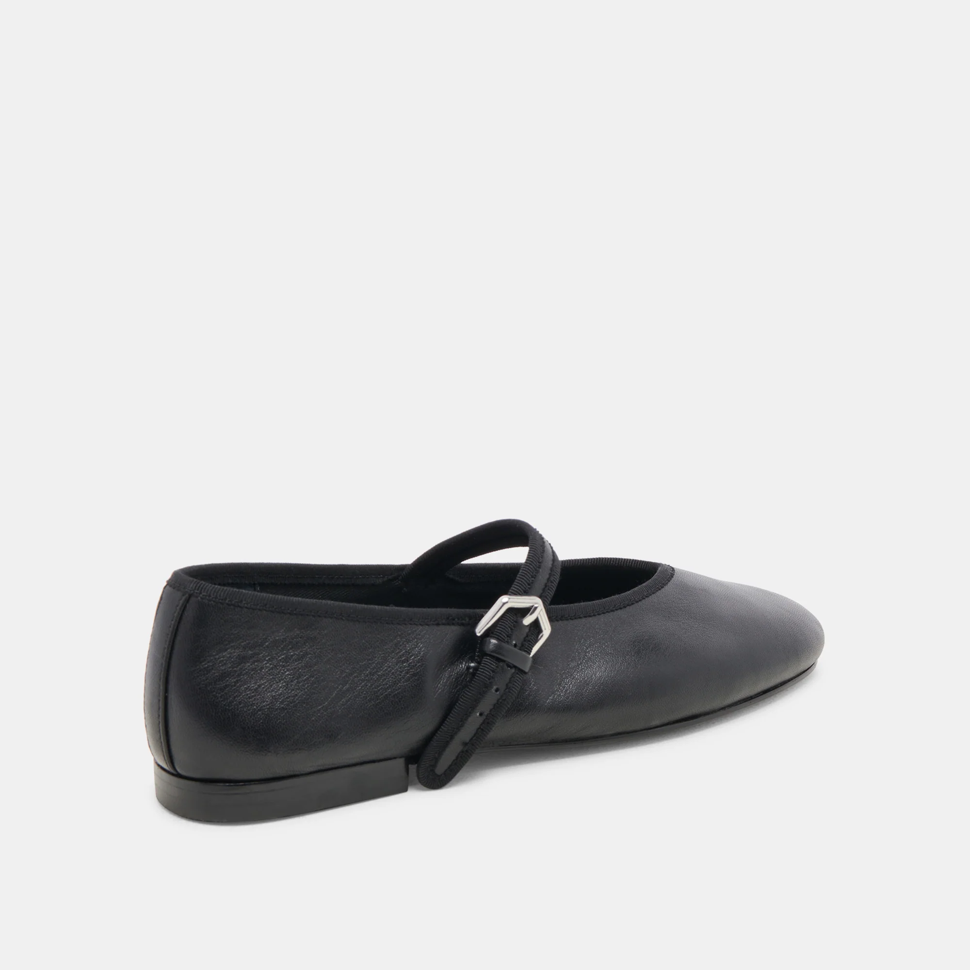 ROSLYN BALLET FLATS BLACK LEATHER - Image 5
